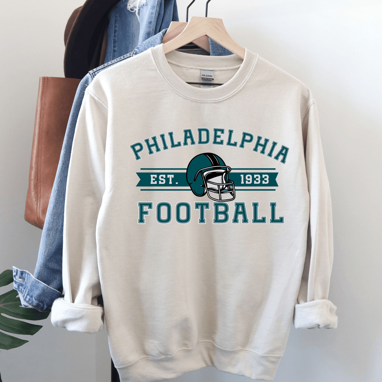 Philadelphia Football Sweatshirt - Happy Place Studio