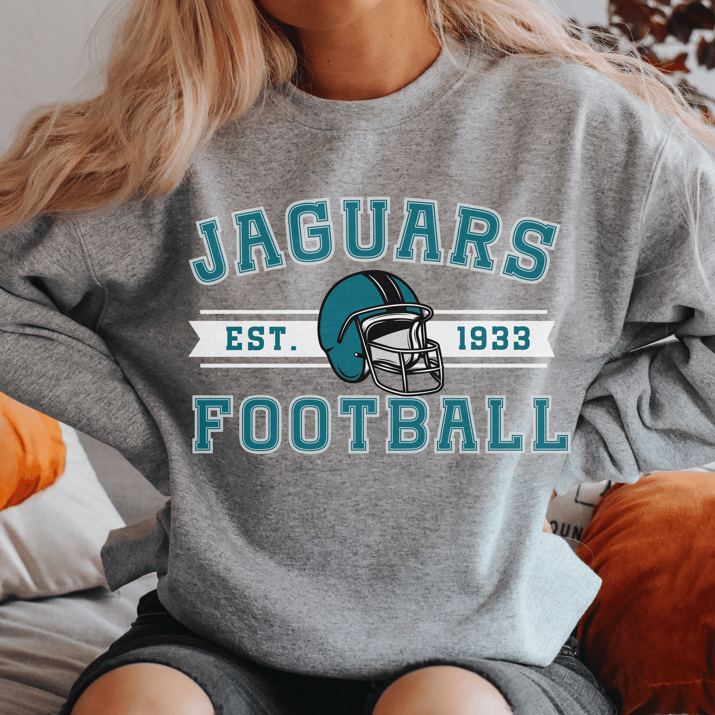 Jacksonville Football Sweatshirt - Happy Place Studio