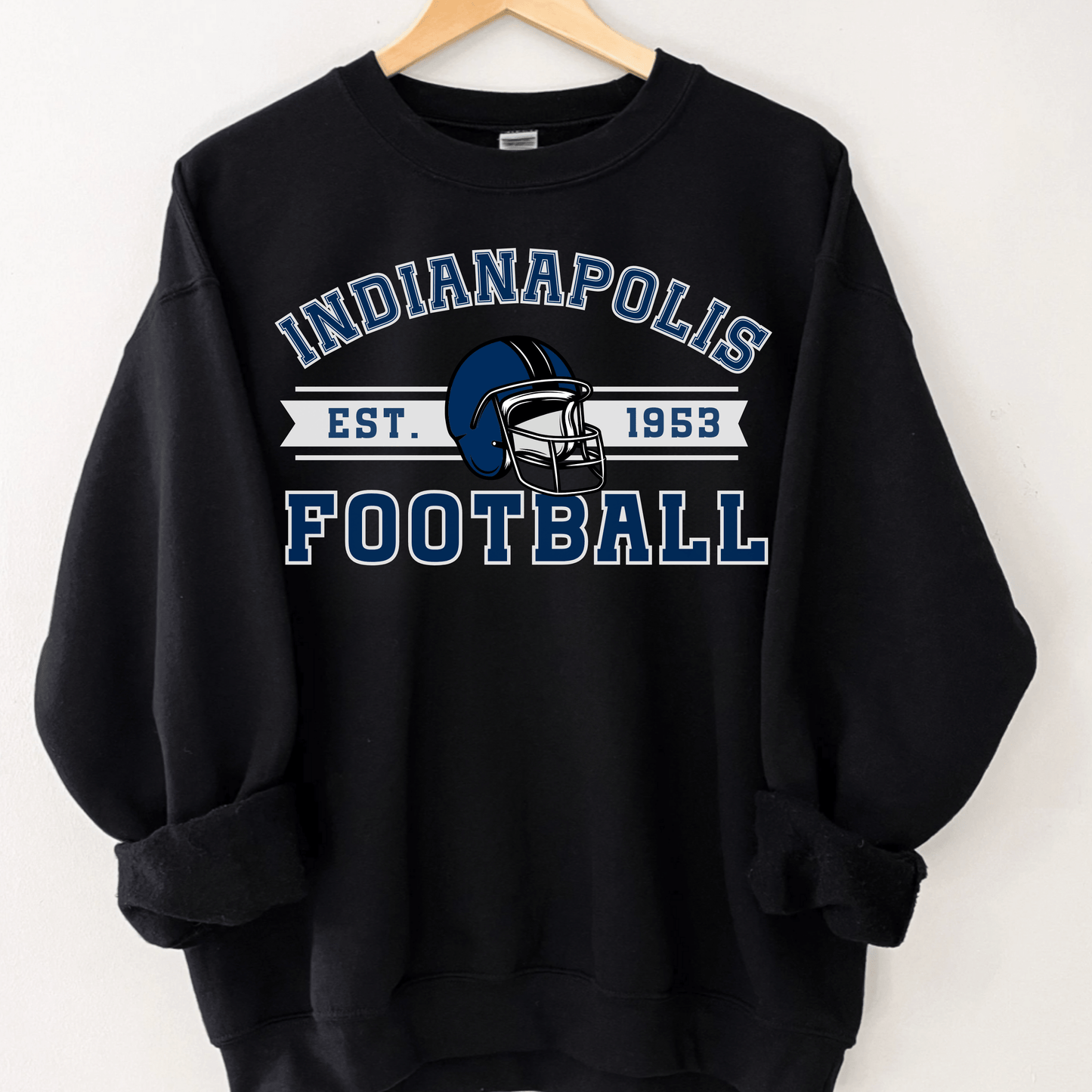Indianapolis Football Sweatshirt - Happy Place Studio