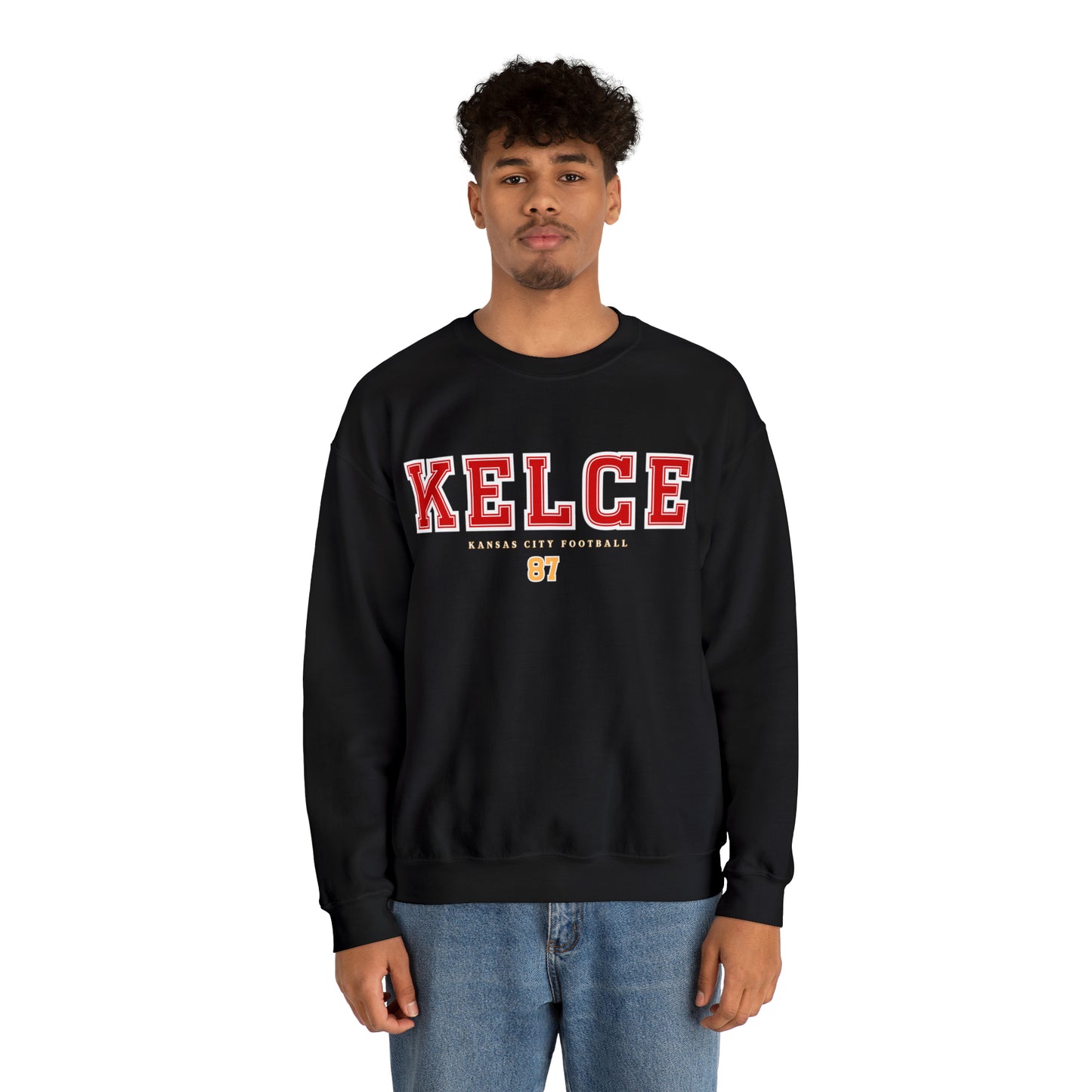 Travis Kelce 87 Sweatshirt - Happy Place Studio