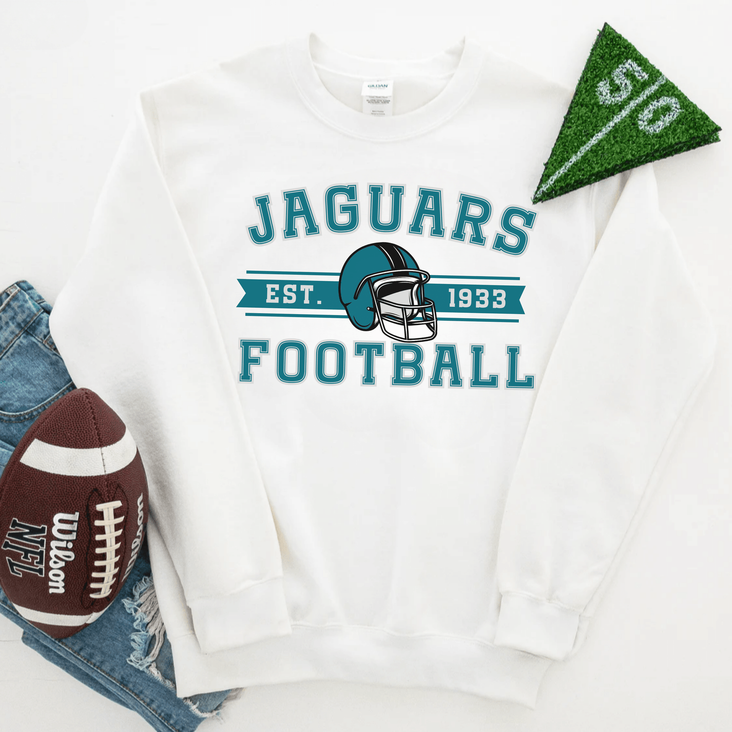 Jacksonville Football Sweatshirt - Happy Place Studio