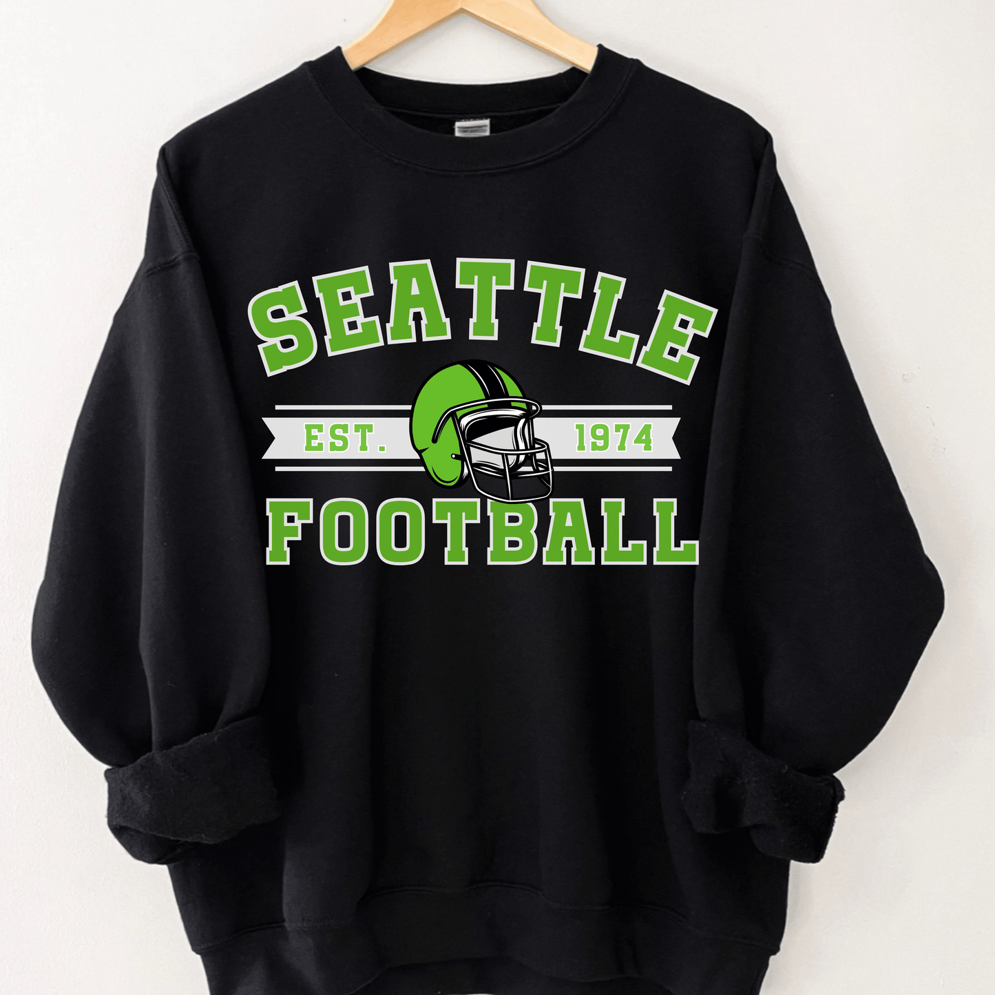 Seattle Football Crewneck - Happy Place Studio