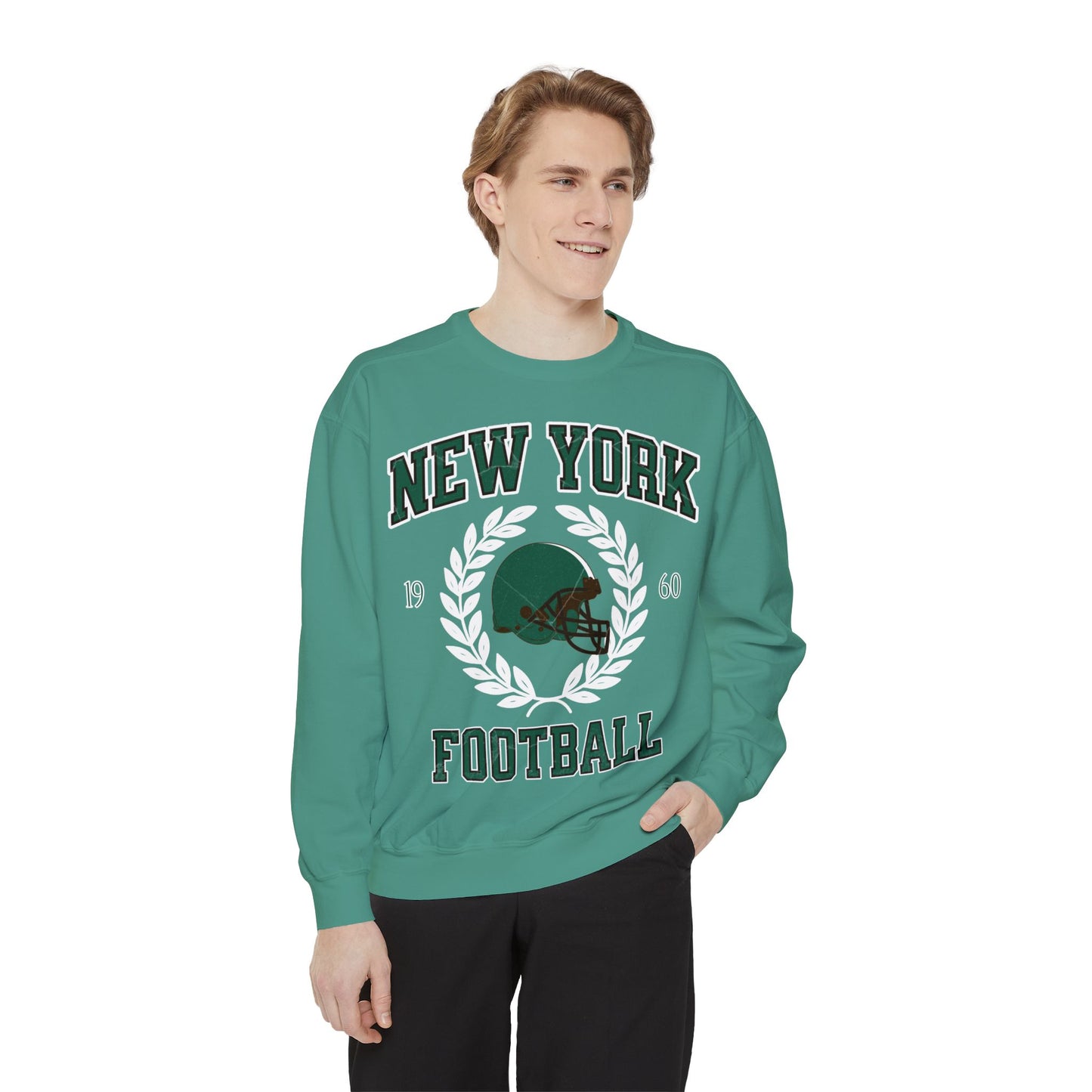 Comfort Colors Jets Football Sweatshirt