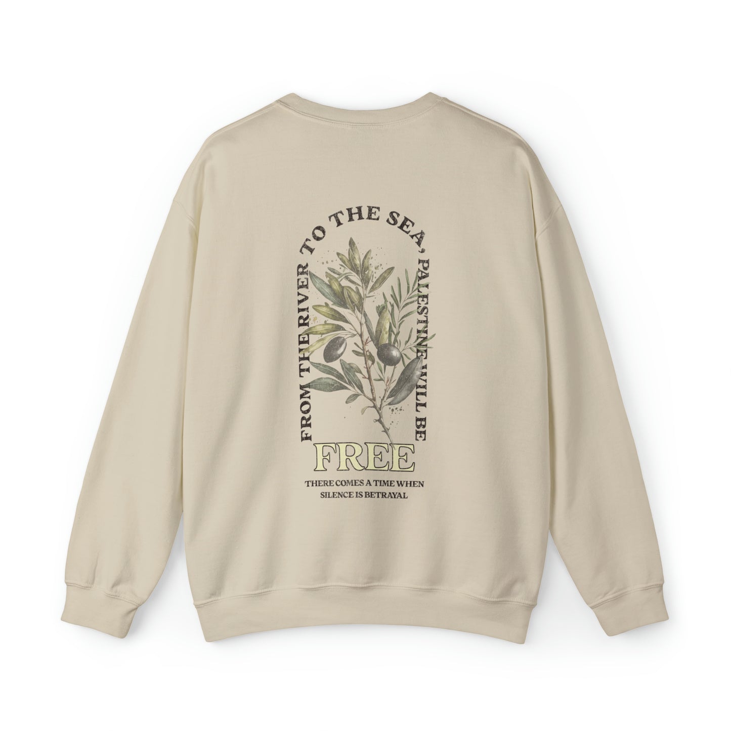 Palestine Crewneck with Flag