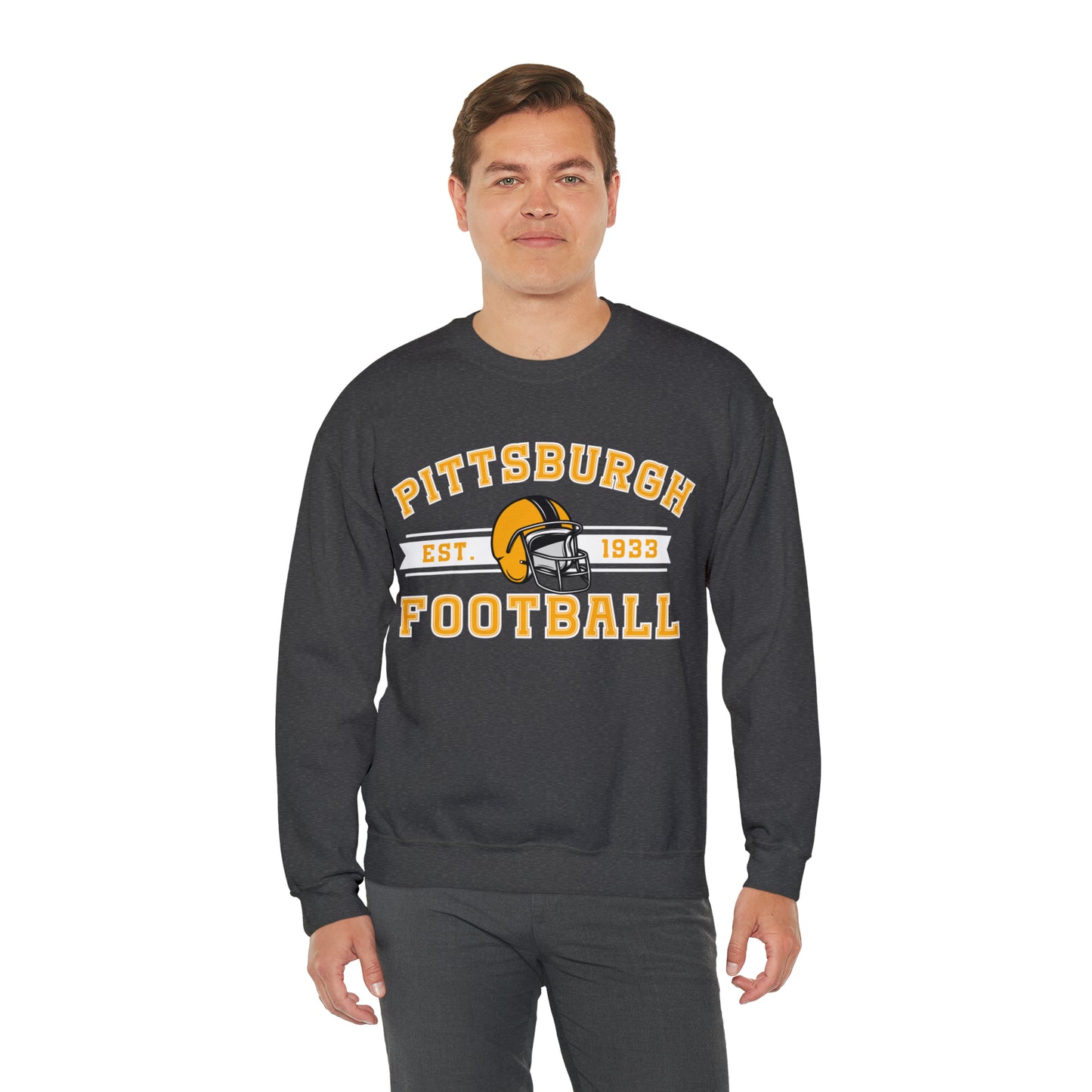 Pittsburgh Football Sweatshirt - Happy Place Studio