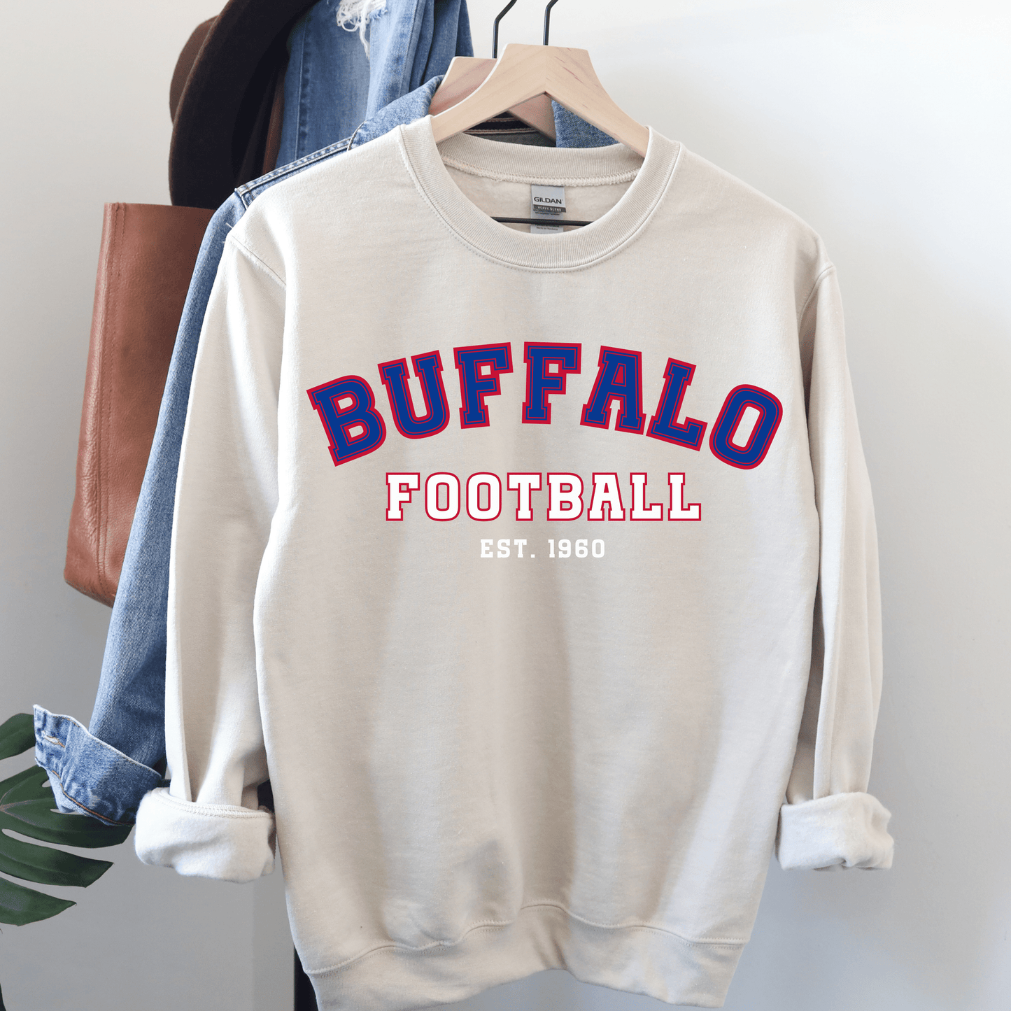Buffalo Football Sweatshirt - Happy Place Studio