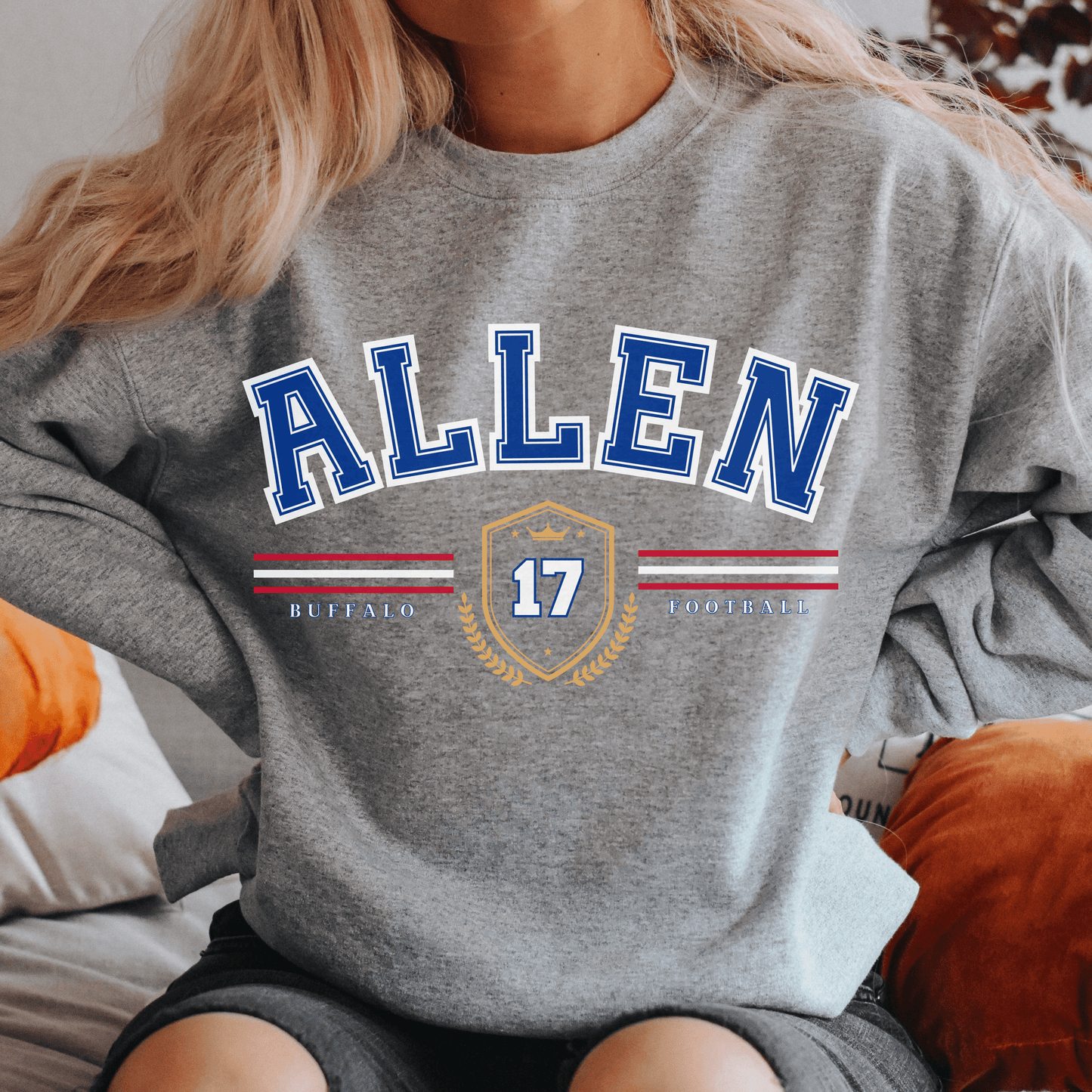 Josh Allen Sweatshirt - Happy Place Studio