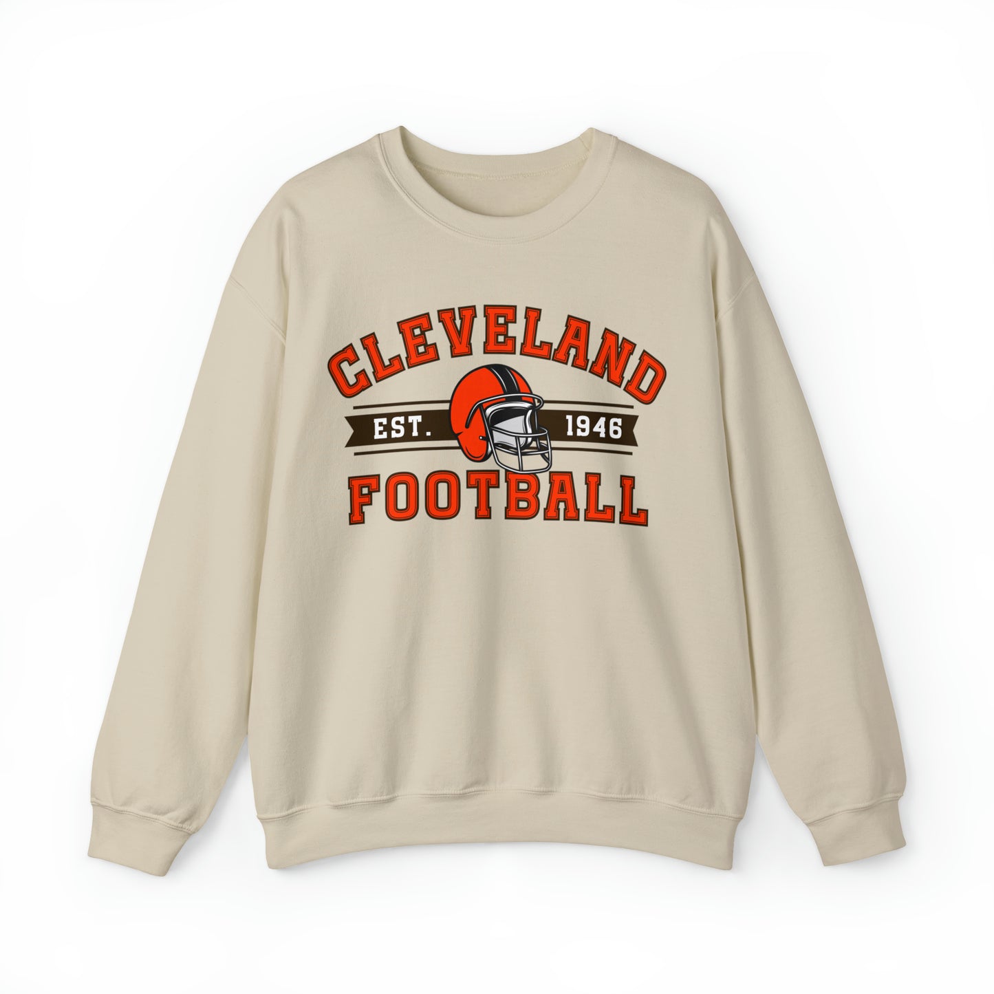 Cleveland Football Sweatshirt - Happy Place Studio
