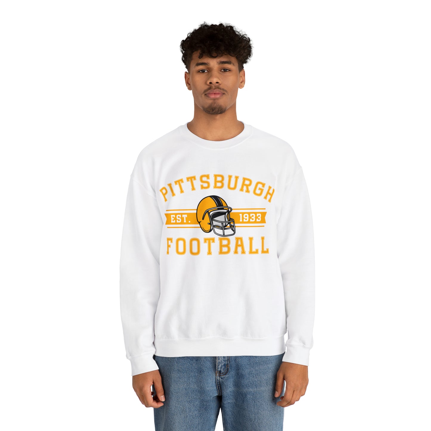 Pittsburgh Football Sweatshirt - Happy Place Studio