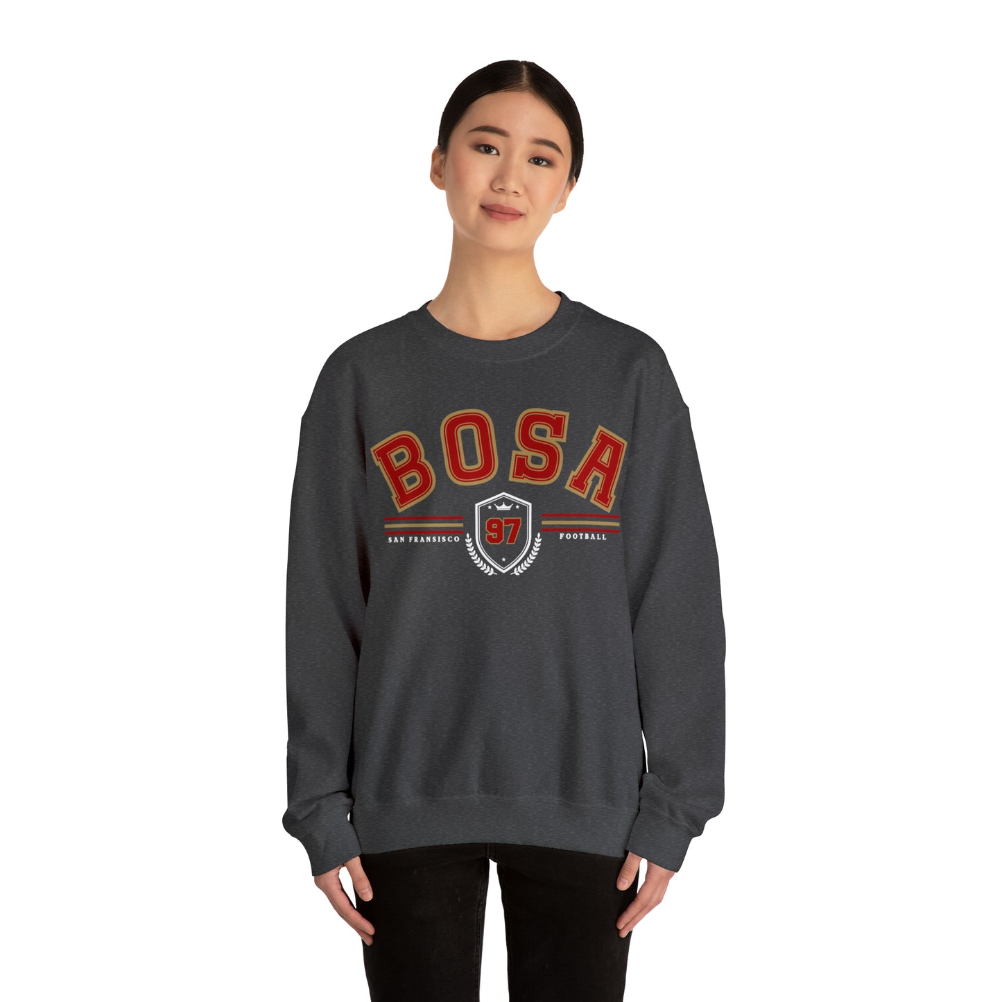 Nick Bosa Sweatshirt - Happy Place Studio