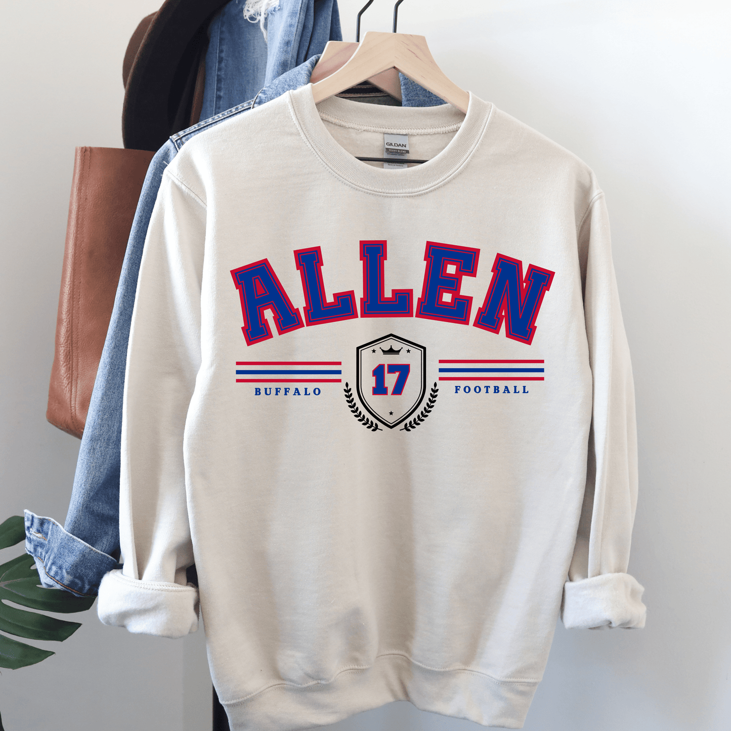 Josh Allen Sweatshirt - Happy Place Studio