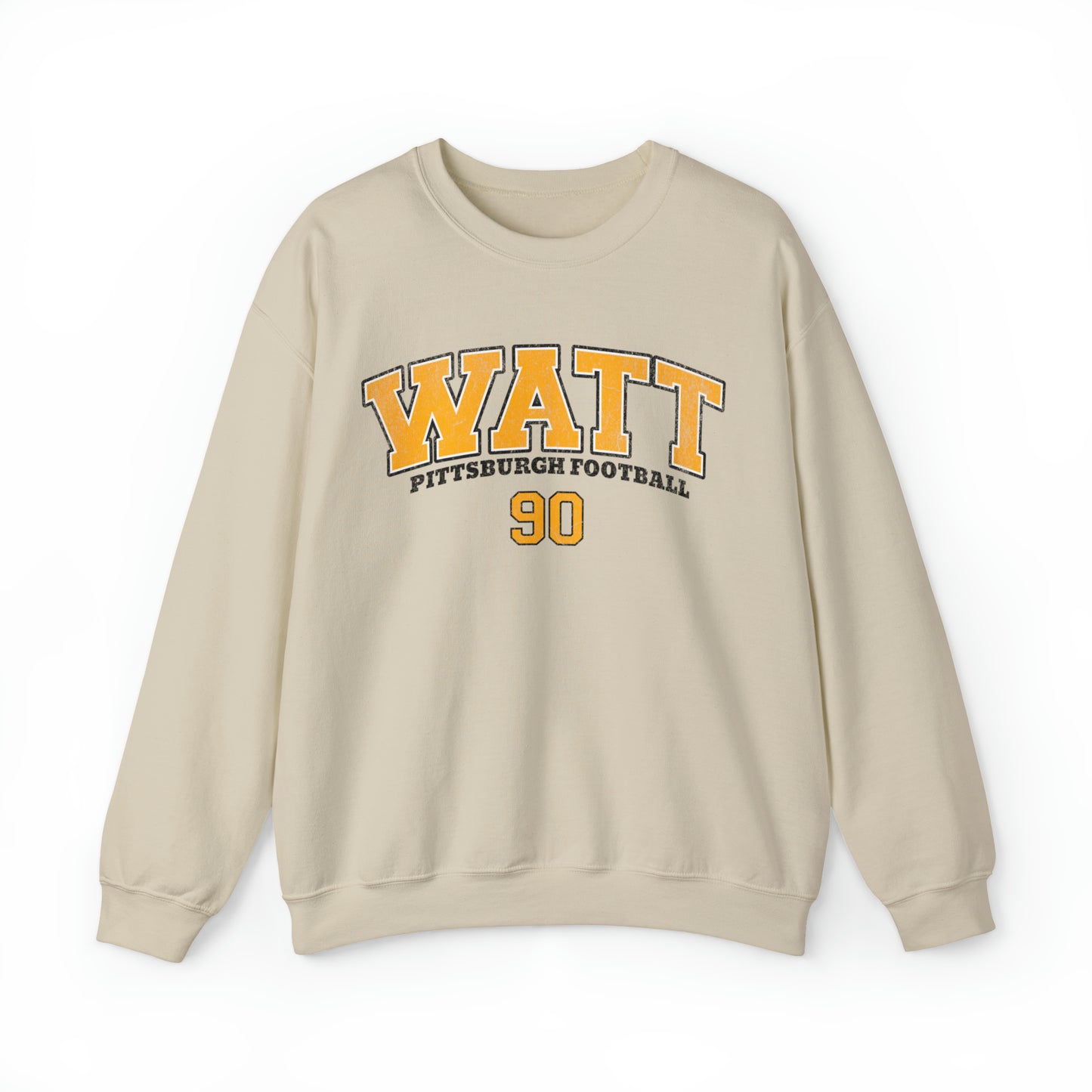 JJ Watt Pittsburgh Football Sweatshirt, JJ Watt Shirt, Pittsburgh Crewneck, Pittsburgh Sweatshirt, Pittsburgh Football Sweater - Happy Place Studio
