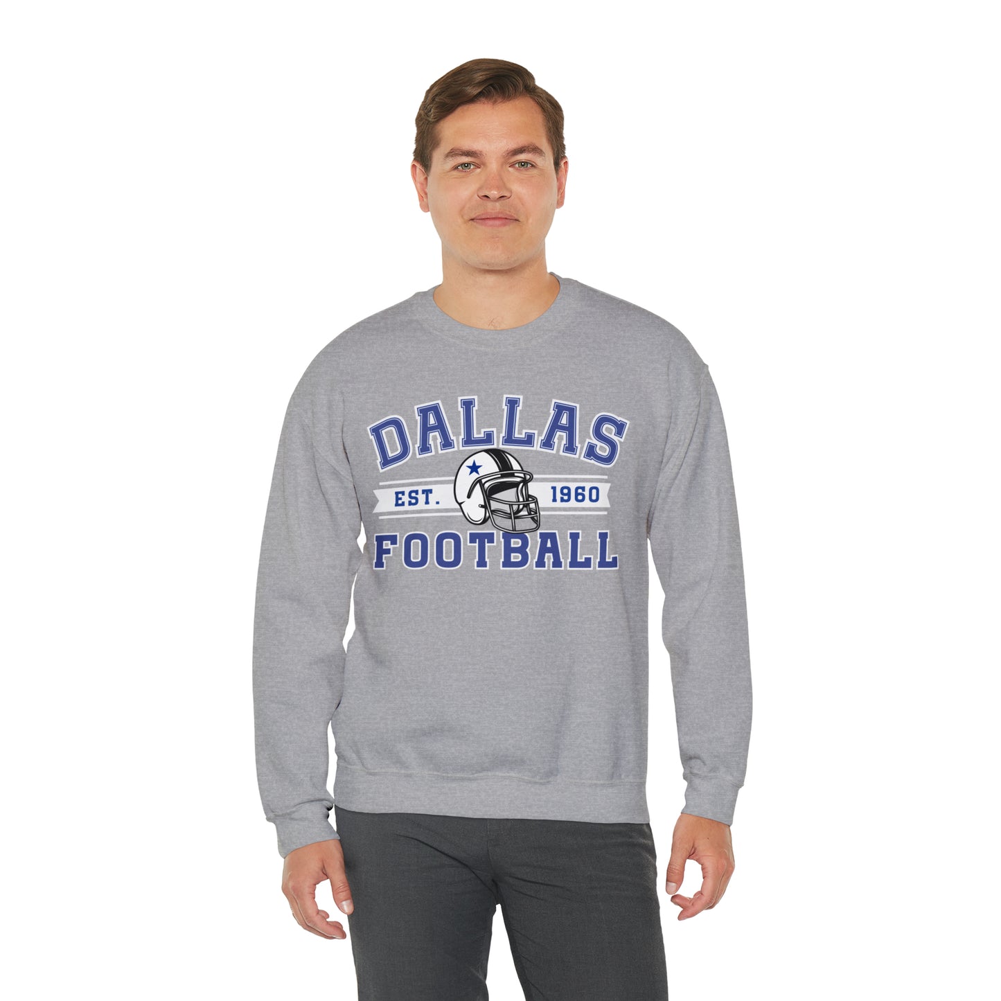 Dallas Football Sweatshirt - Happy Place Studio
