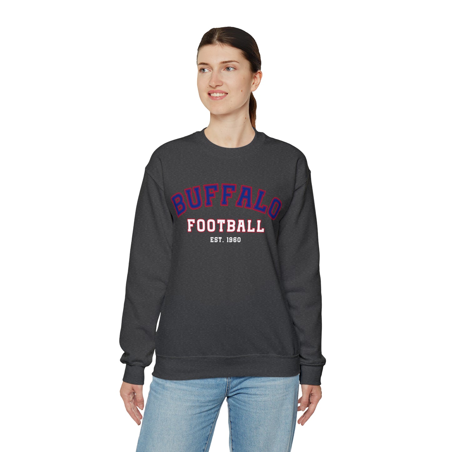 Buffalo Football Sweatshirt - Happy Place Studio