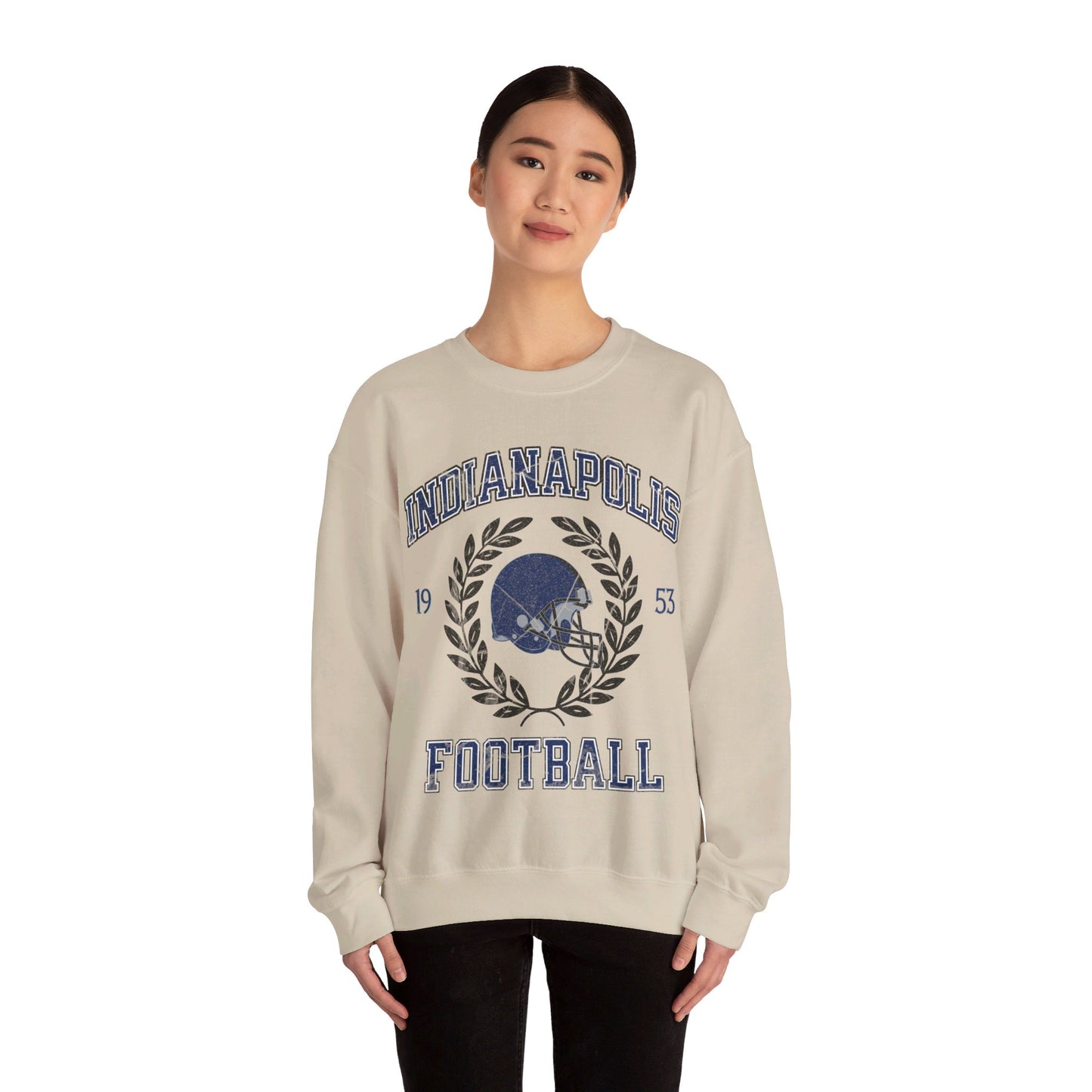 Indianapolis Football Sweatshirt, Vintage Indianapolis Football Crewneck Sweatshirt, Indianapolis tshirt, Indianapolis Hoodie, Colt shirt