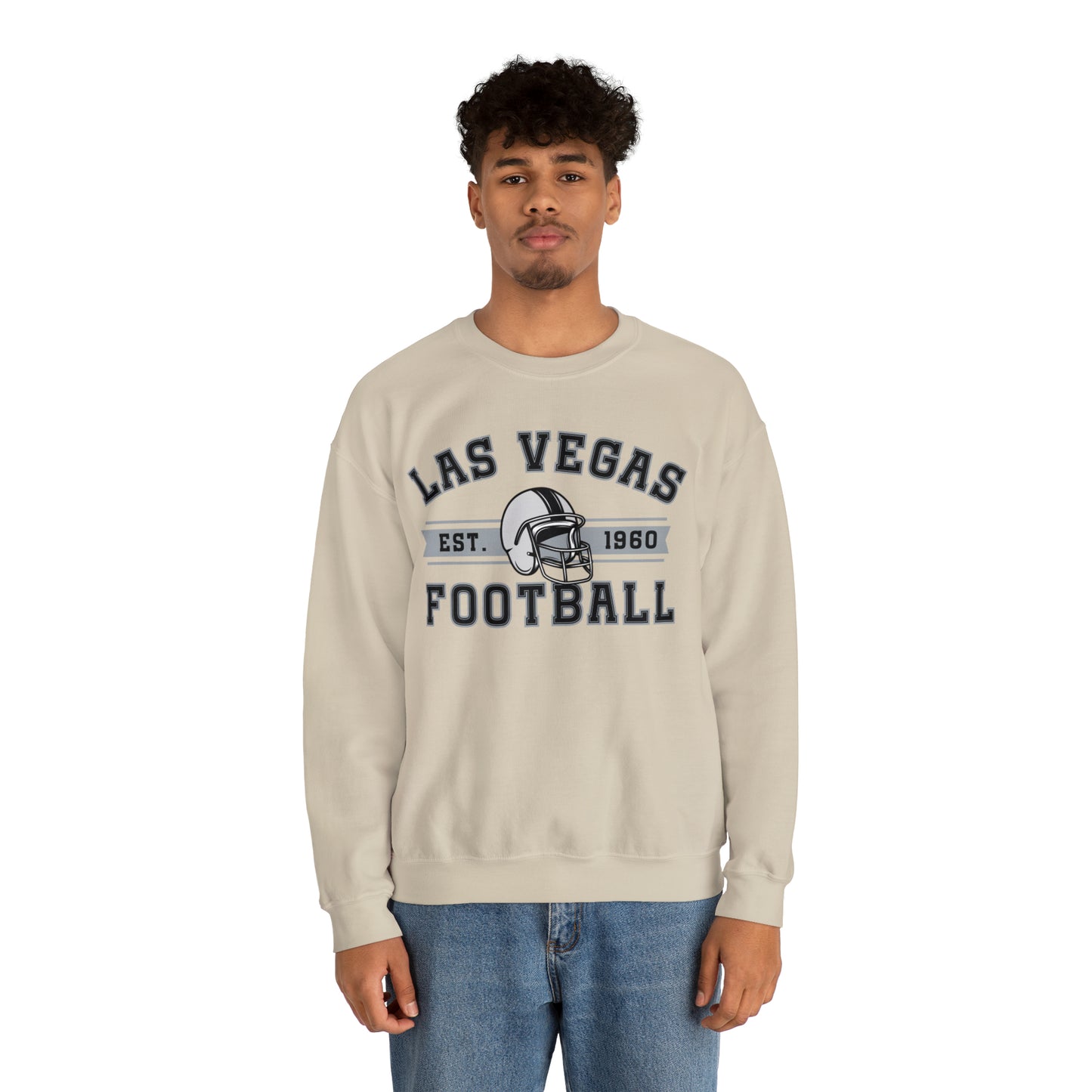 Las Vegas Football Sweatshirt - Happy Place Studio