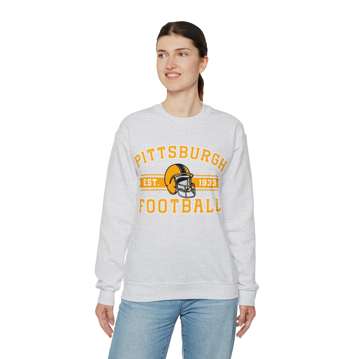Pittsburgh Football Sweatshirt - Happy Place Studio