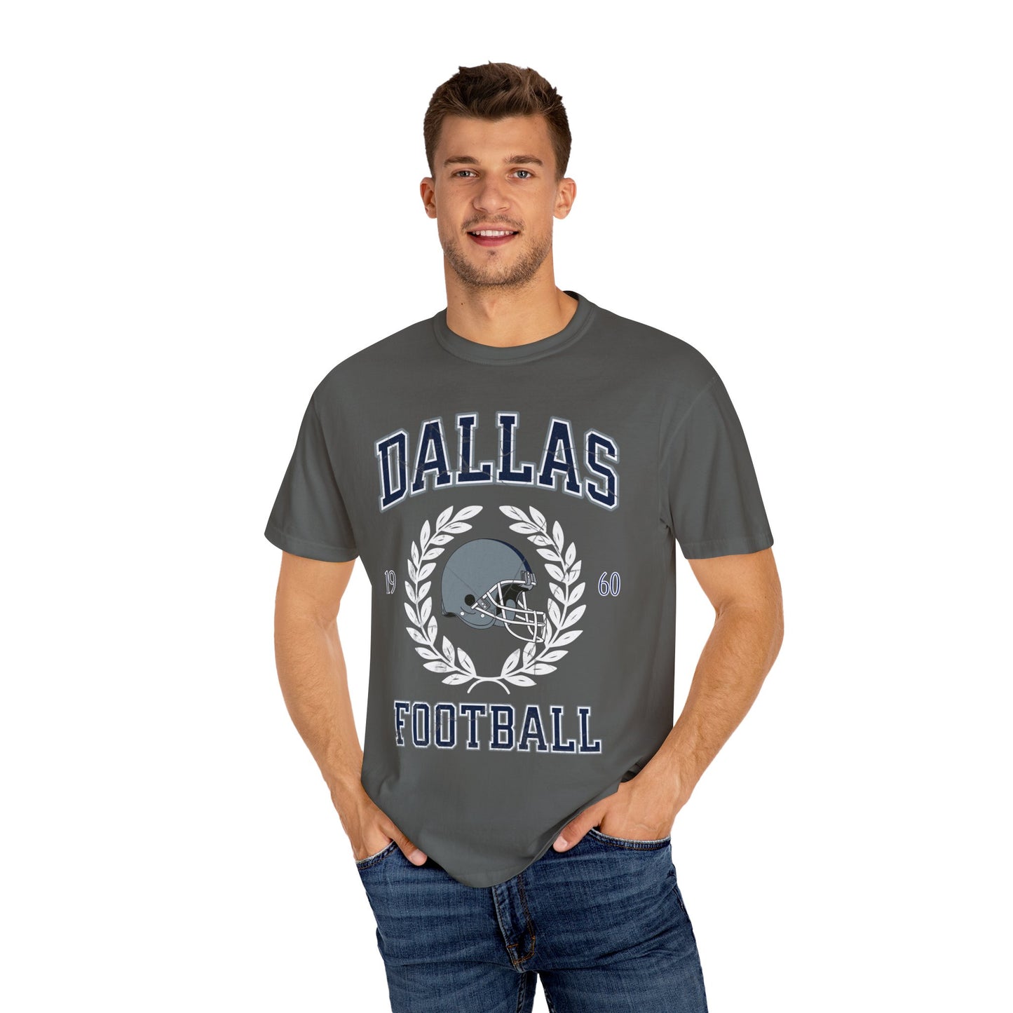 Comfort Colors Dallas Football Shirt