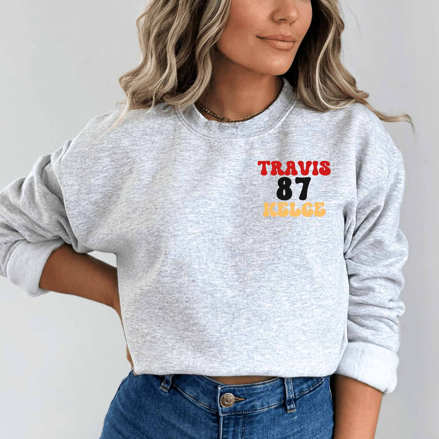 In My Travis Kelce Era Sweatshirt - Happy Place Studio