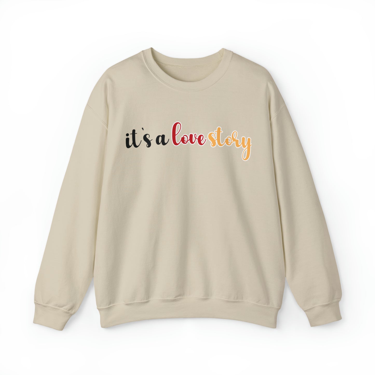 Travis Kelce Love Story Sweatshirt - Happy Place Studio