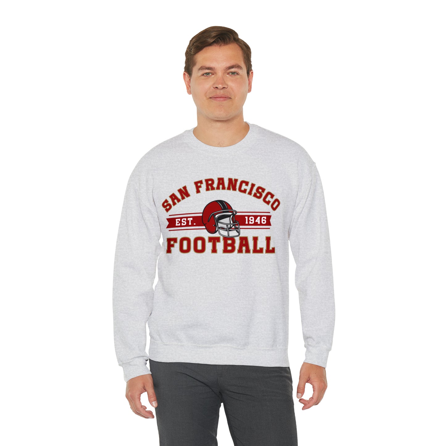 San Francisco Football Sweatshirt - Happy Place Studio