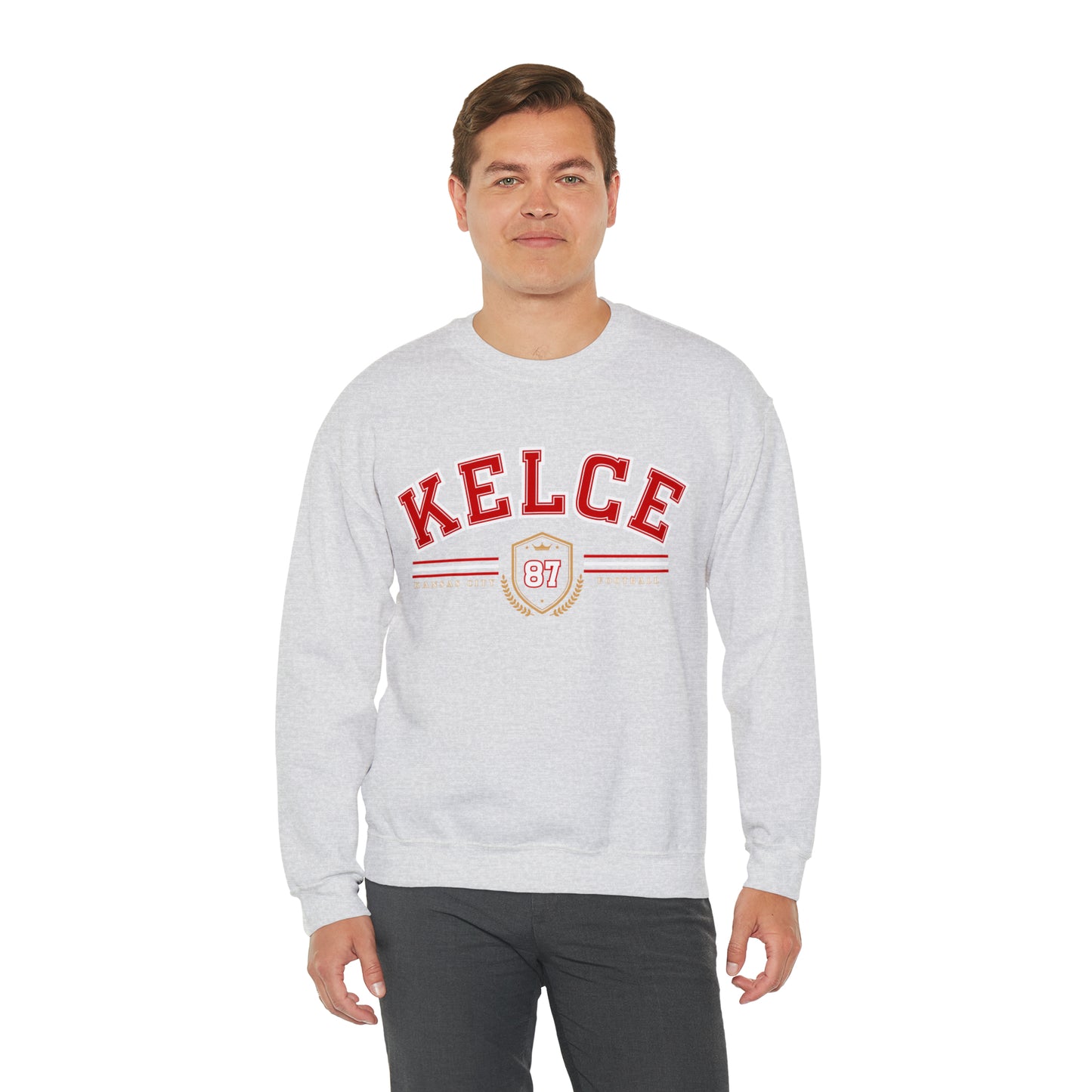 Travis Kelce Varsity Sweatshirt - Happy Place Studio