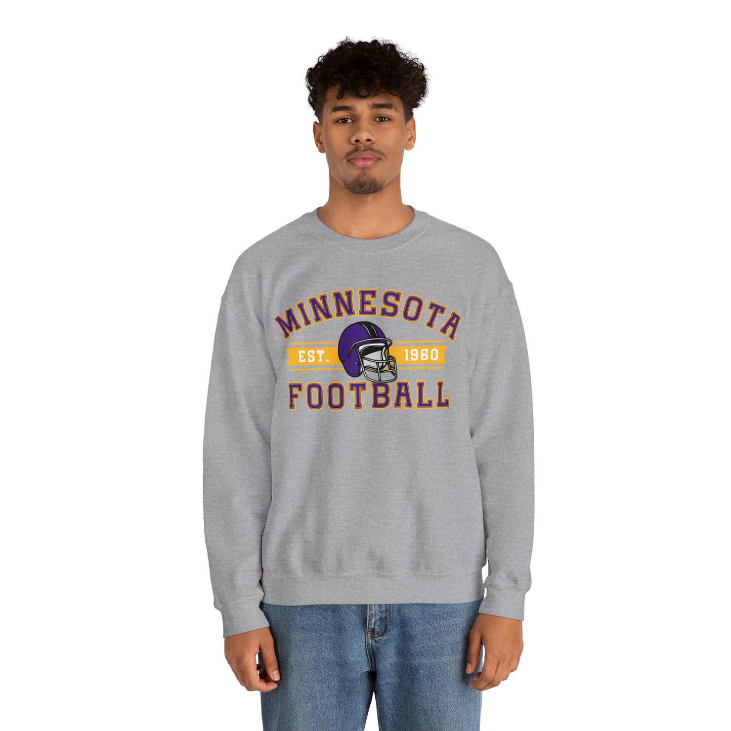 Minnesota Football Sweatshirt - Happy Place Studio