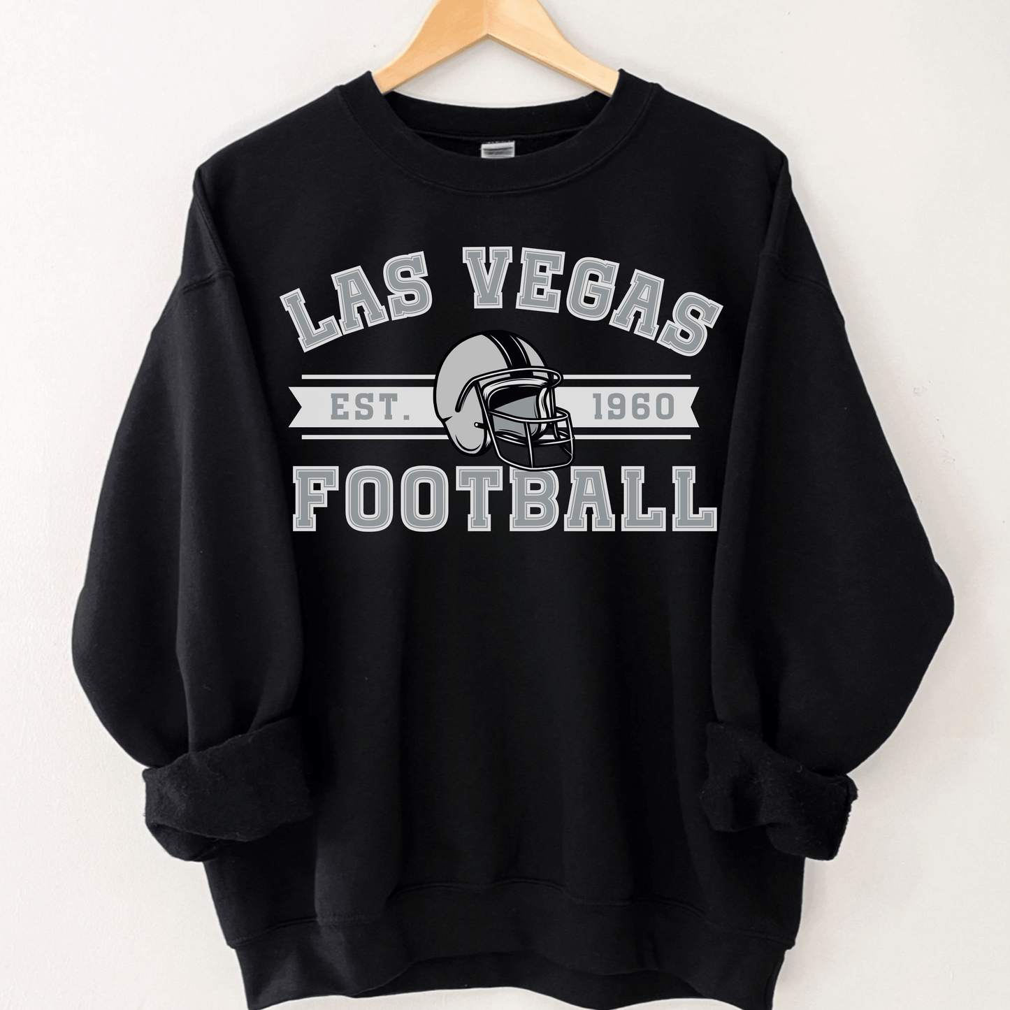 Las Vegas Football Sweatshirt - Happy Place Studio