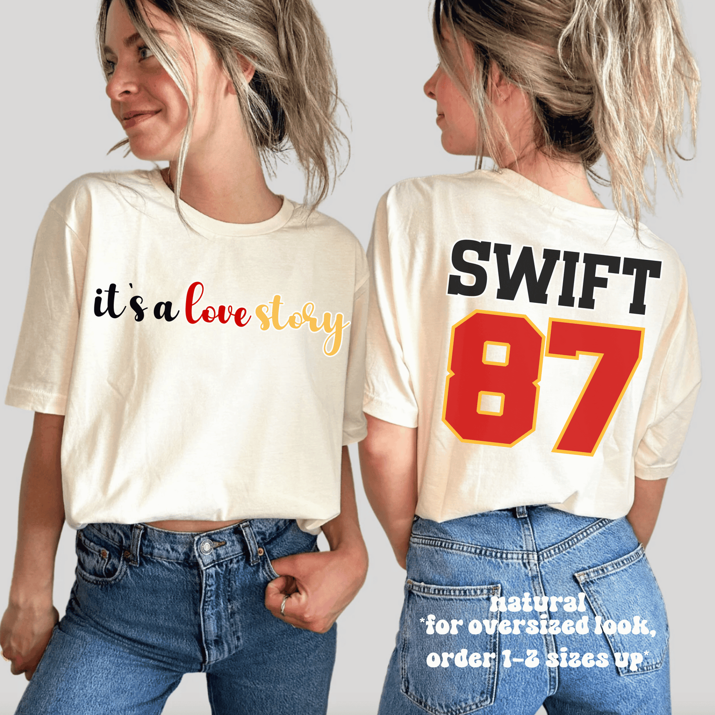 Travis Kelce Love Story Shirt - Happy Place Studio