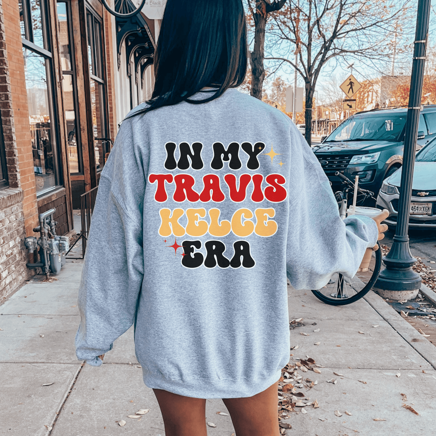 In My Travis Kelce Era Sweatshirt - Happy Place Studio
