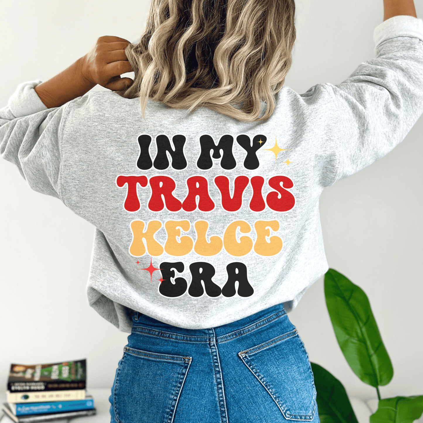 In My Travis Kelce Era Sweatshirt - Happy Place Studio