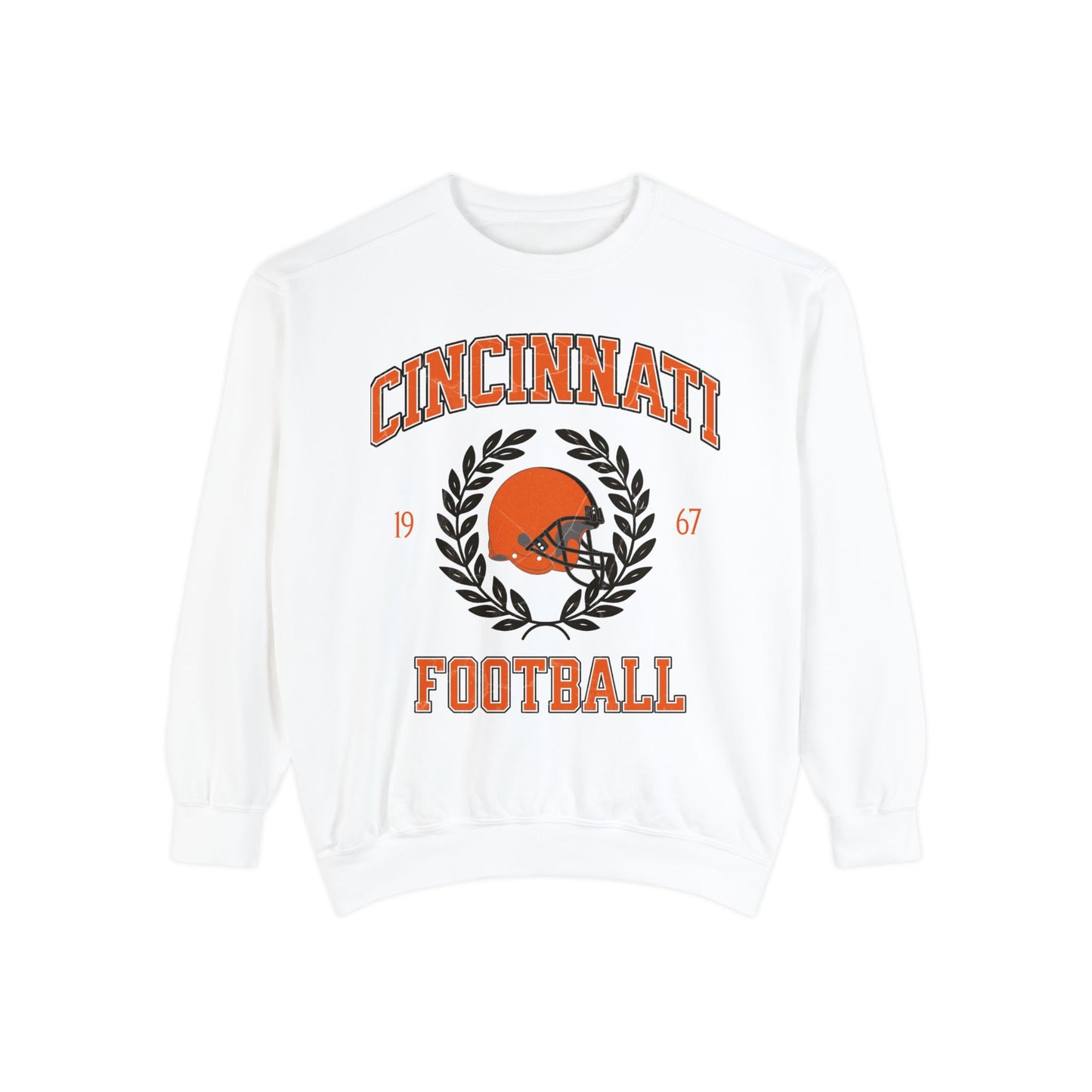 Comfort Colors Cincinnati Football Sweatshirt