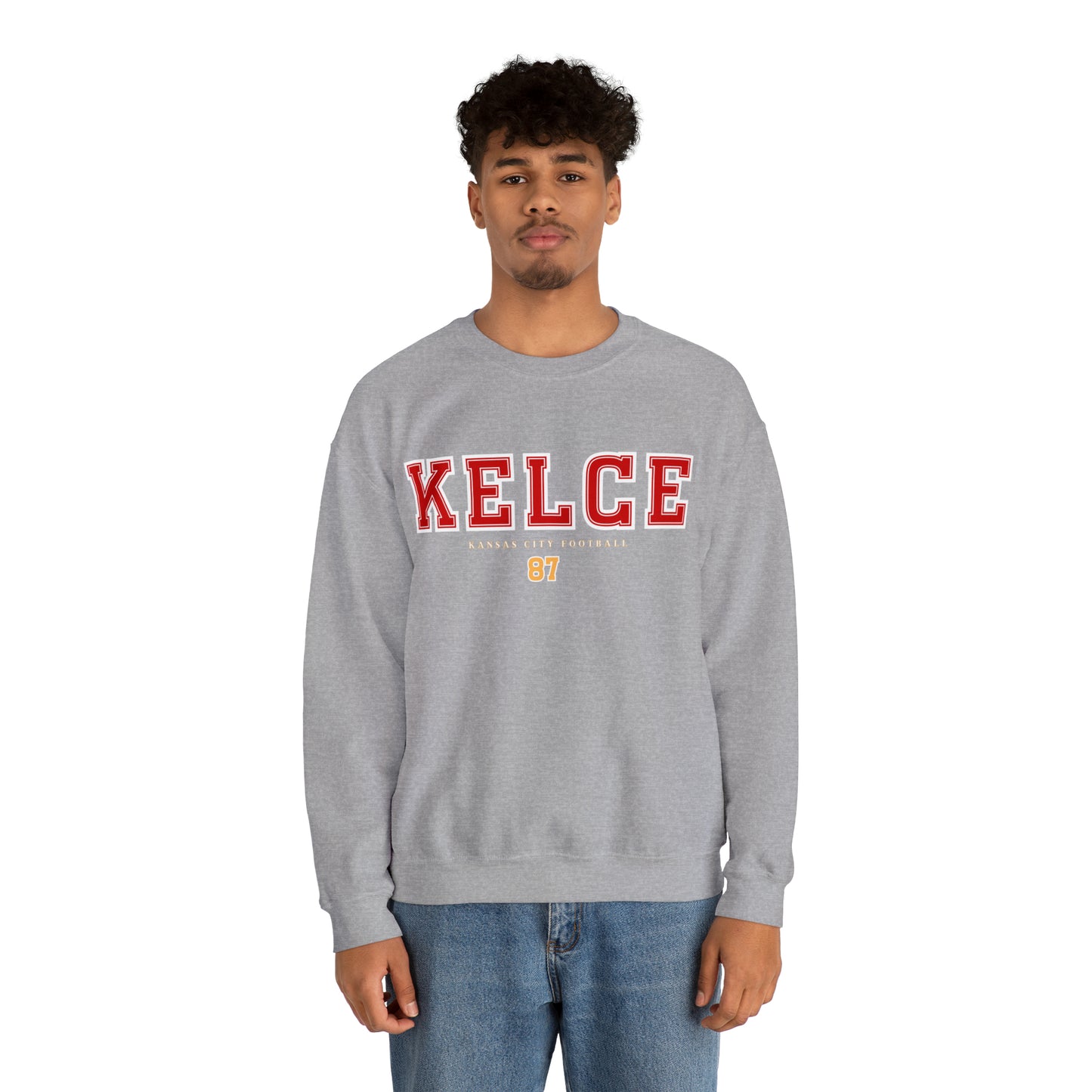 Travis Kelce 87 Sweatshirt - Happy Place Studio