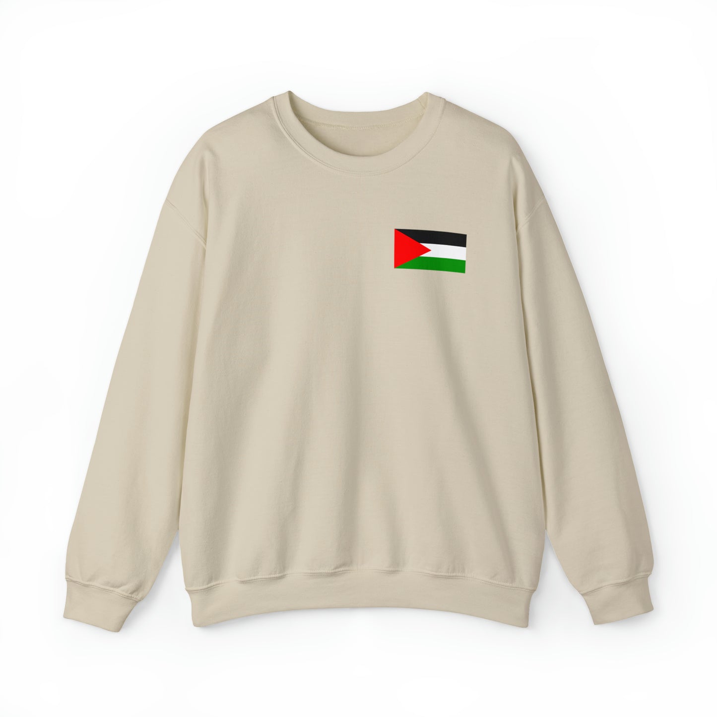 Palestine Crewneck with Flag