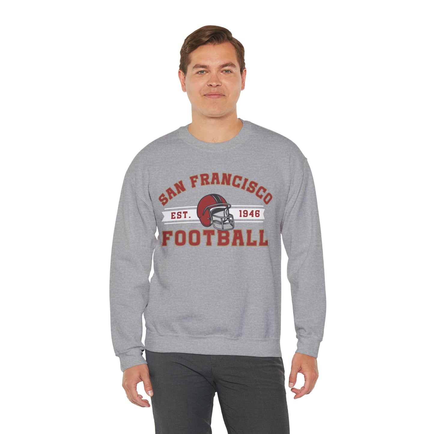 San Francisco Football Sweatshirt - Happy Place Studio
