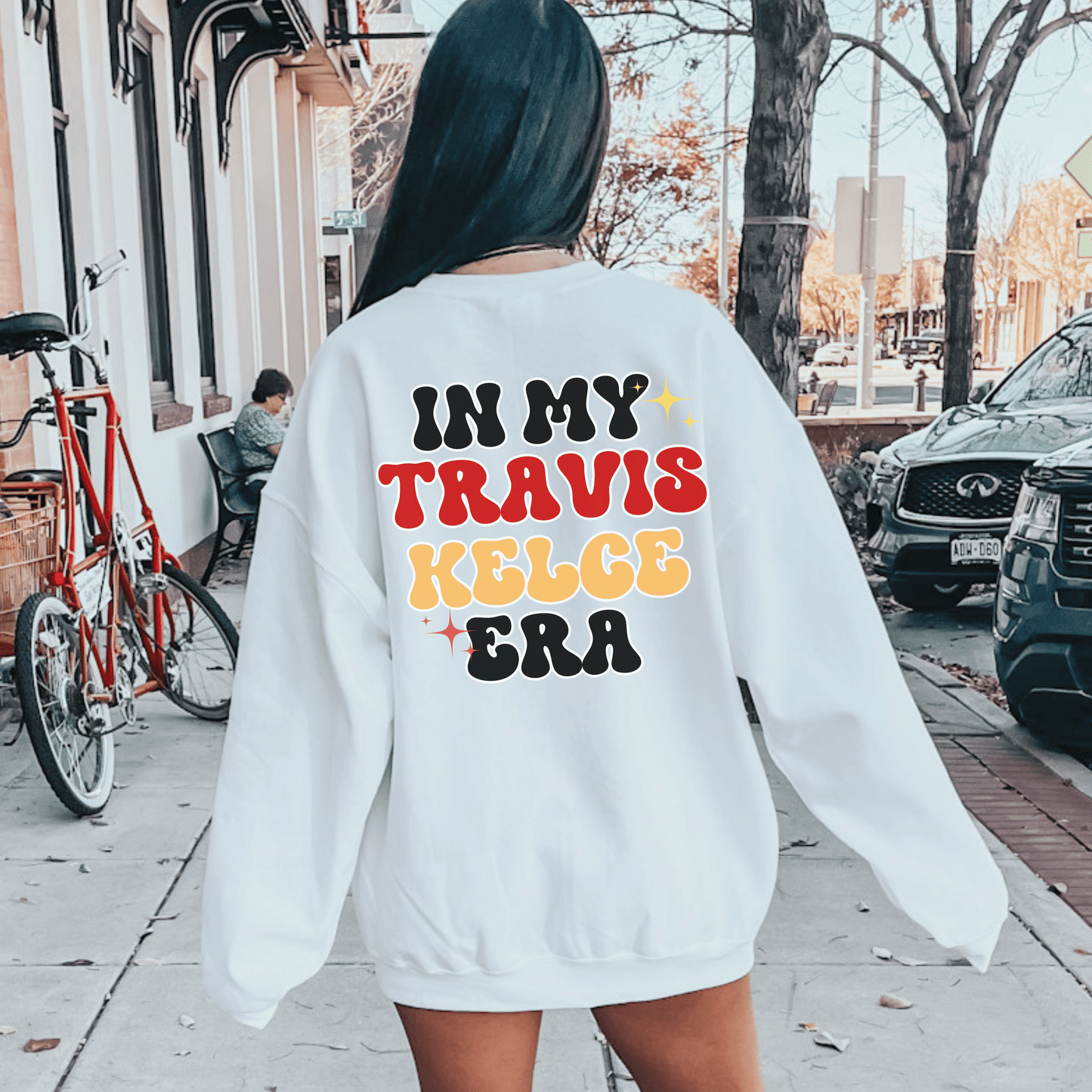 In My Travis Kelce Era Sweatshirt - Happy Place Studio