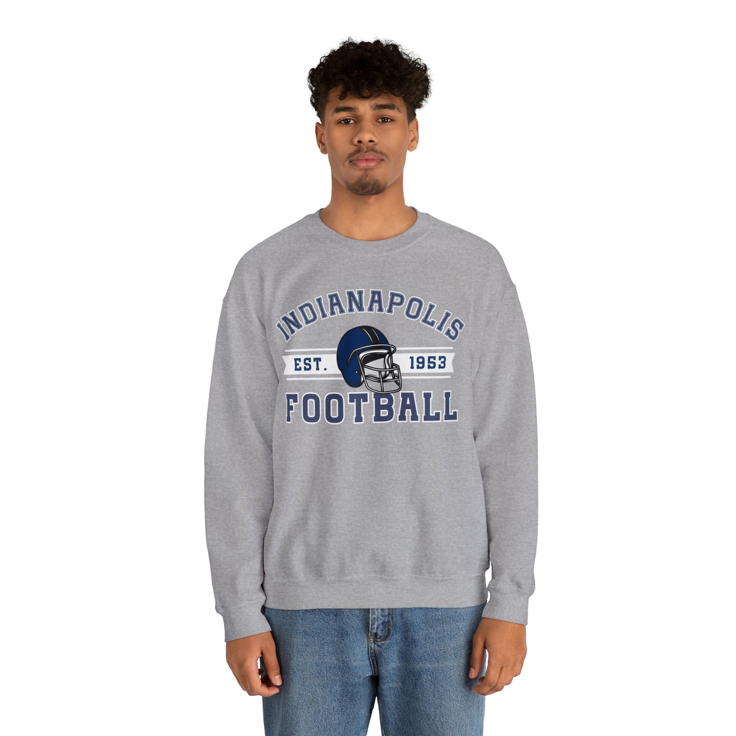 Indianapolis Football Sweatshirt - Happy Place Studio