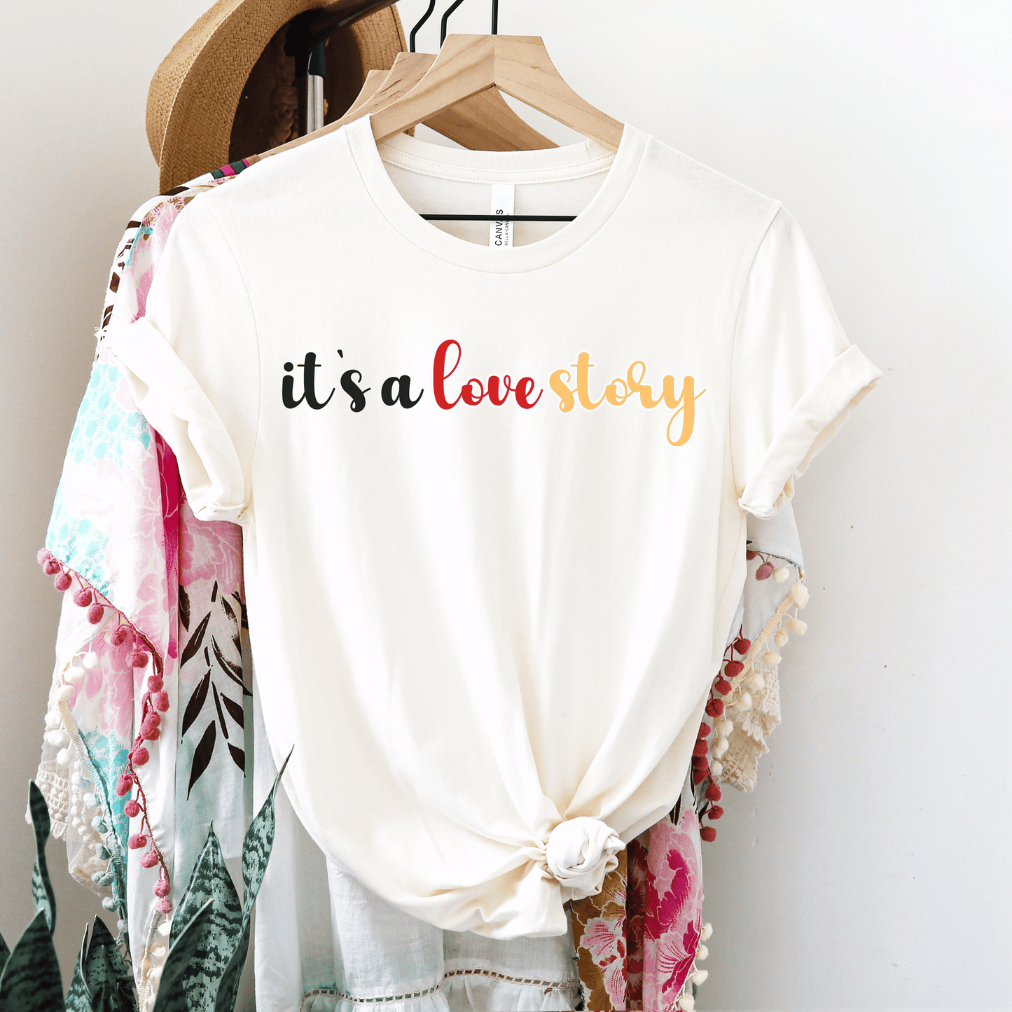 Travis Kelce Love Story Shirt - Happy Place Studio