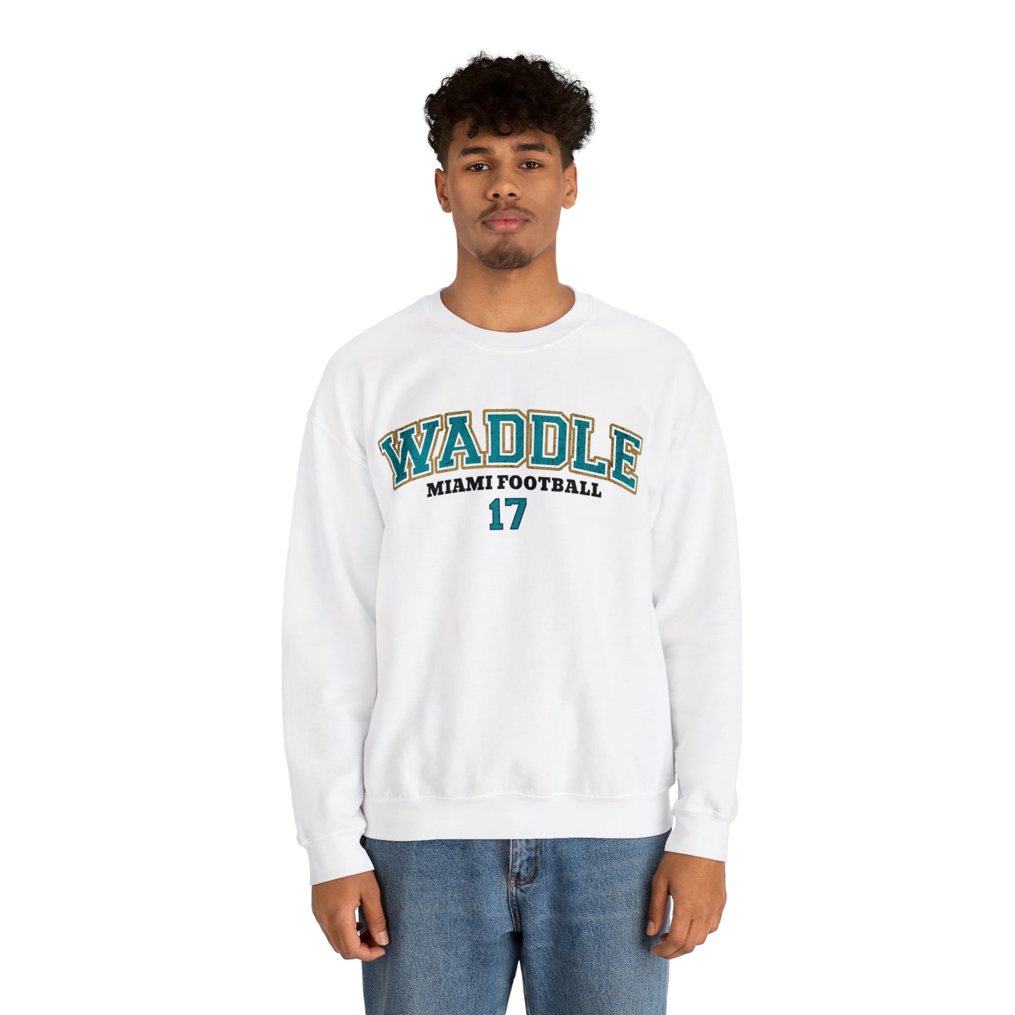 Jaylen Waddle Sweatshirt - Happy Place Studio