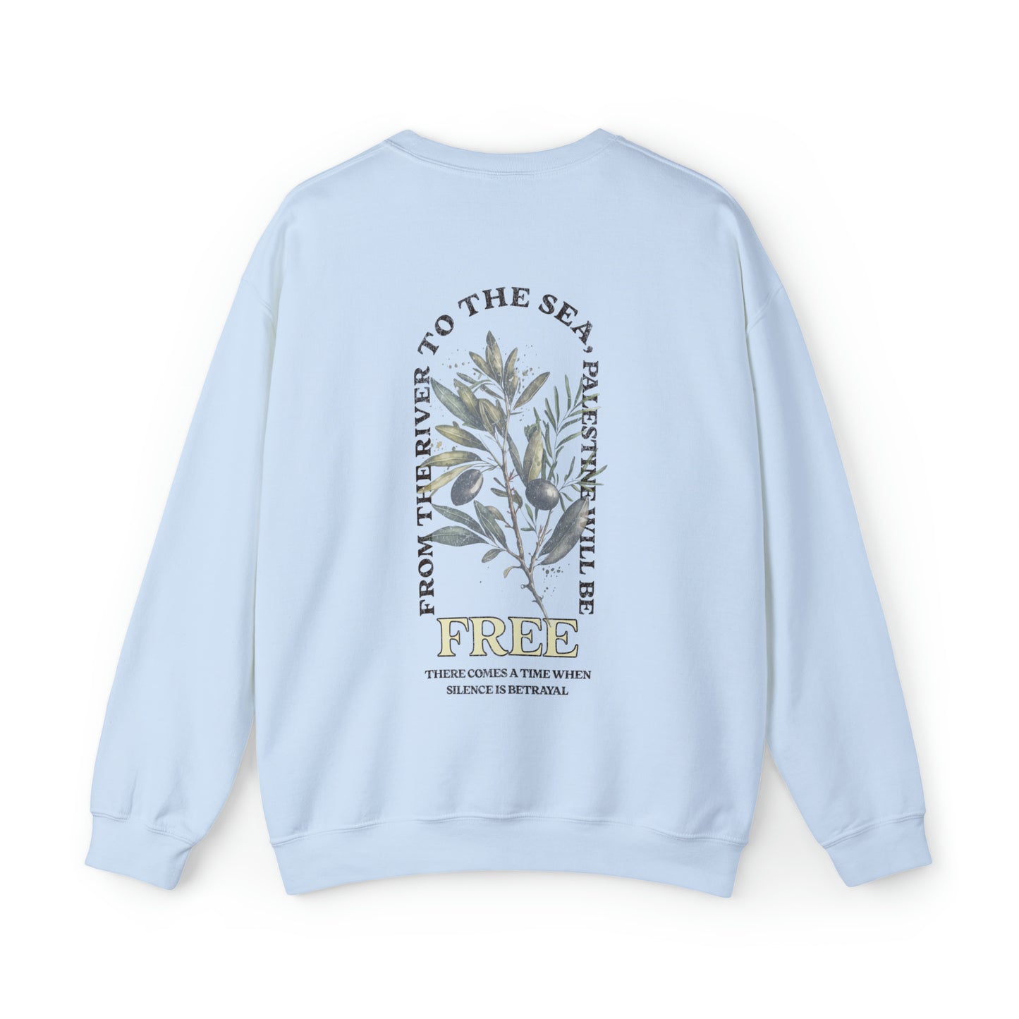 Palestine Crewneck with Flag