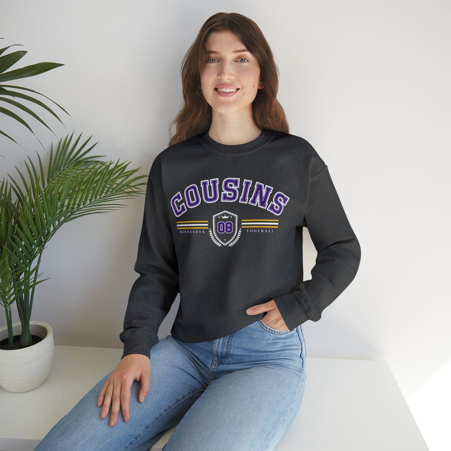 Kirk Cousins Sweatshirt - Happy Place Studio