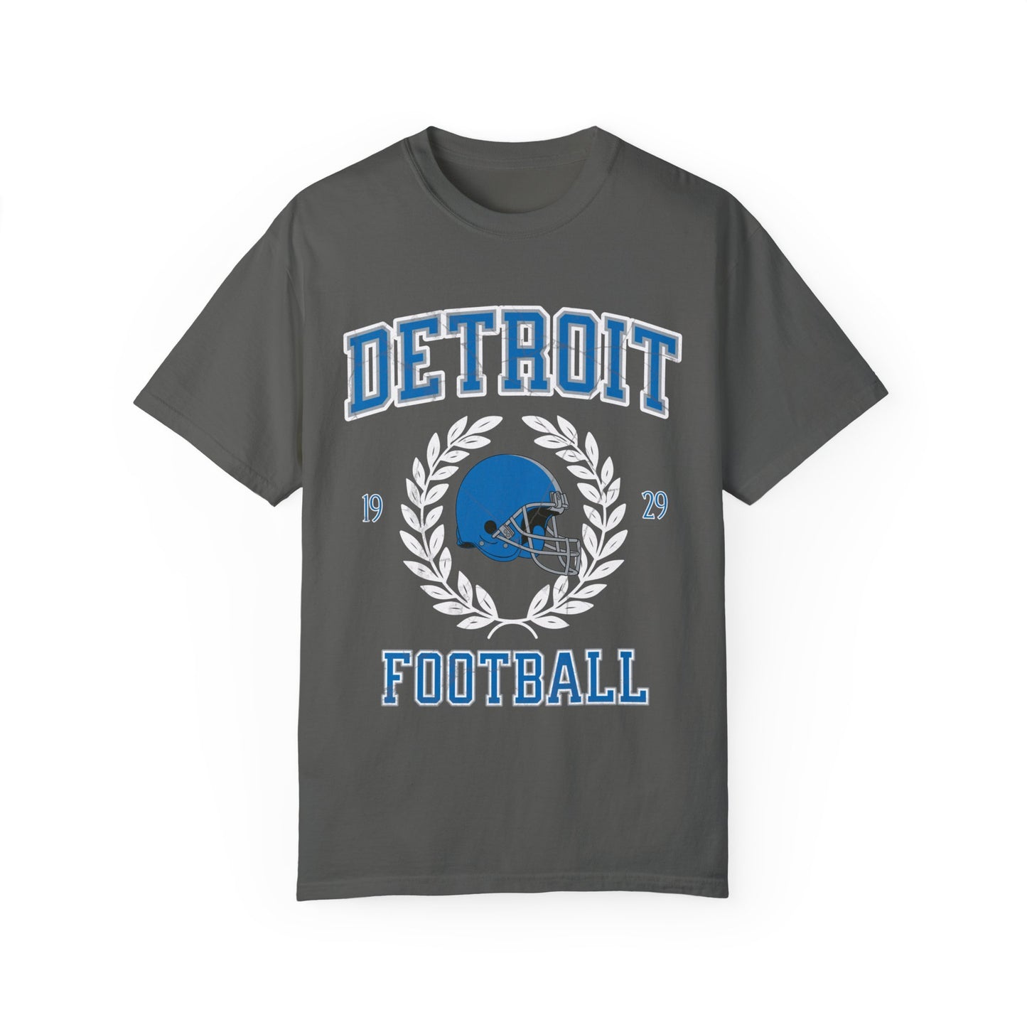 Comfort Colors Detroit Football Shirt