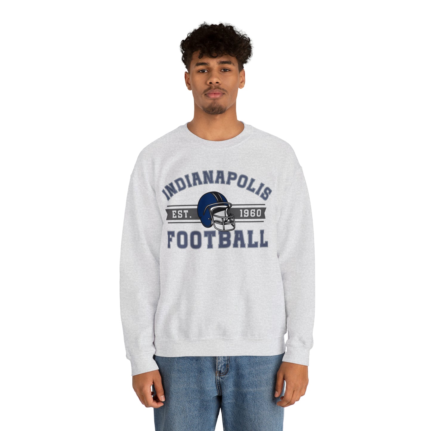 Indianapolis Football Sweatshirt - Happy Place Studio