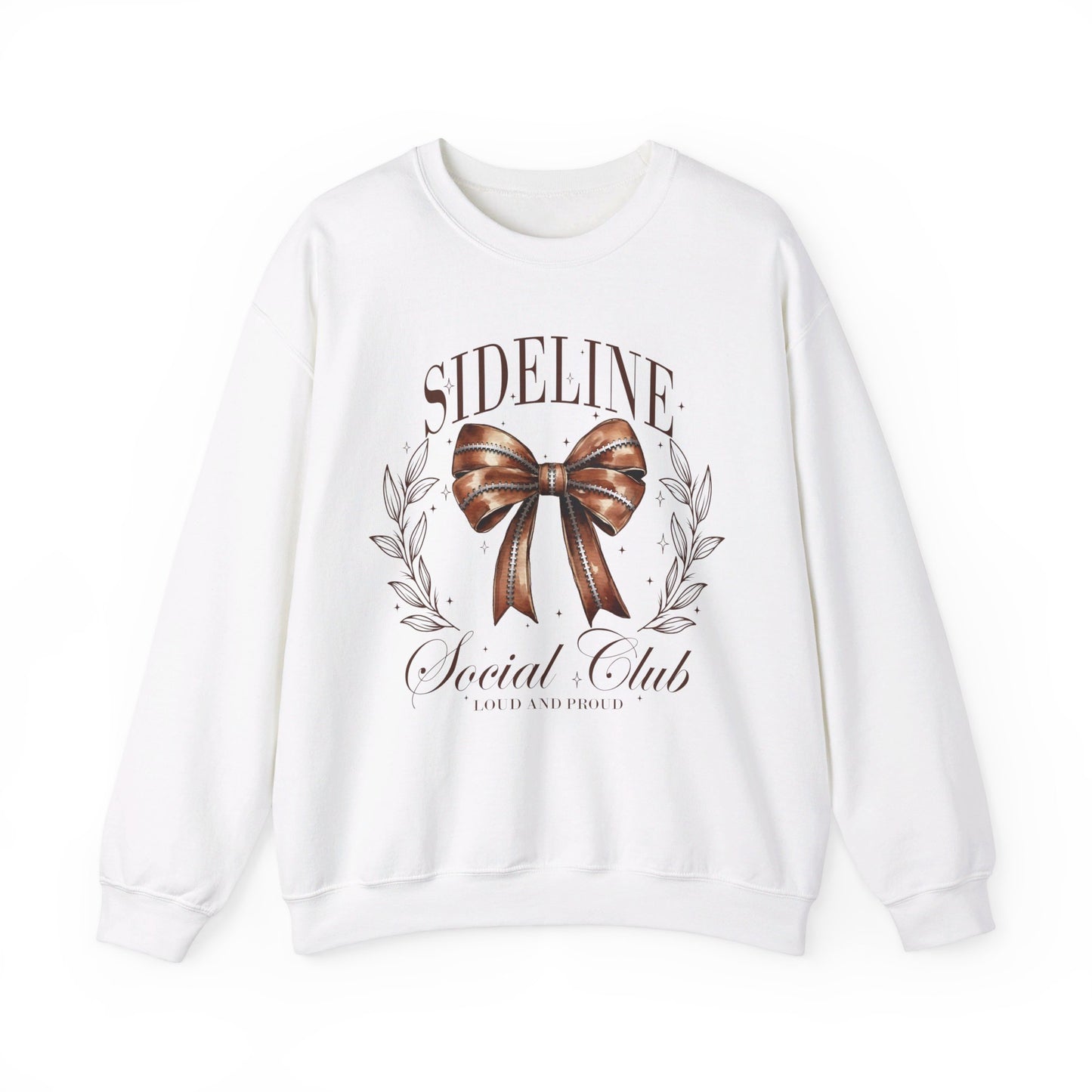 Football Sweatshirt Sideline Social Club Coquette Football Sweater Football Hoodie Football Mom Sweatshirt Football Wife Football Girlfriend