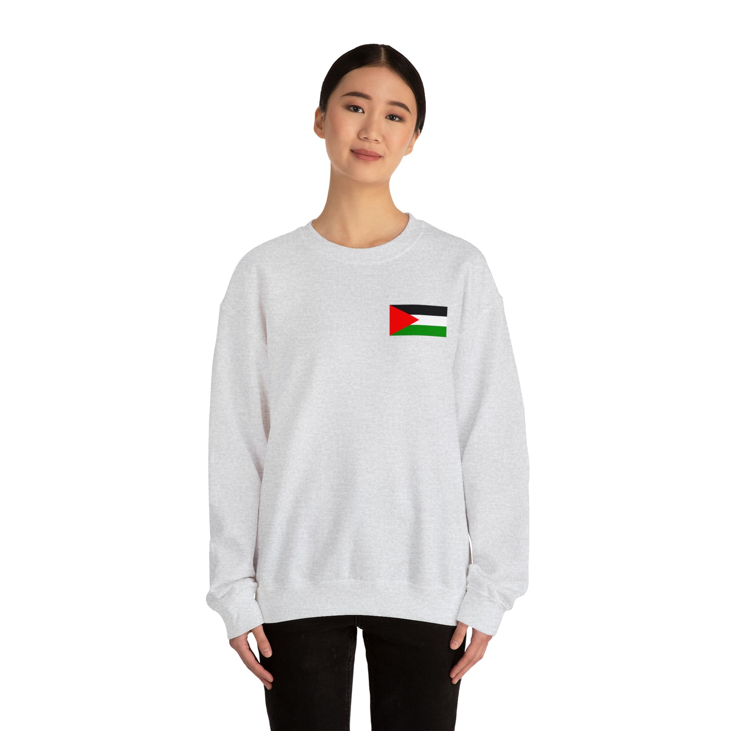 Palestine Crewneck with Flag