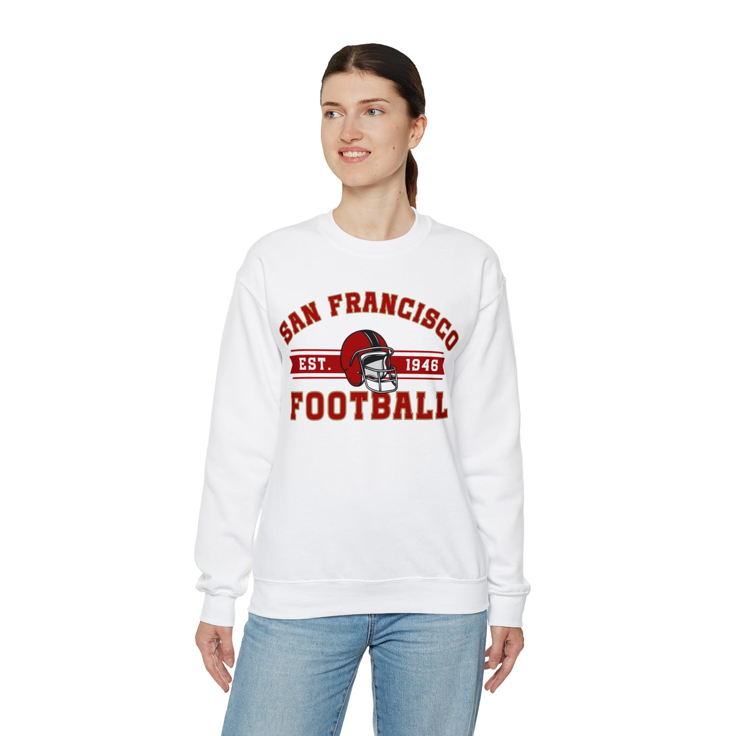 San Francisco Football Sweatshirt - Happy Place Studio