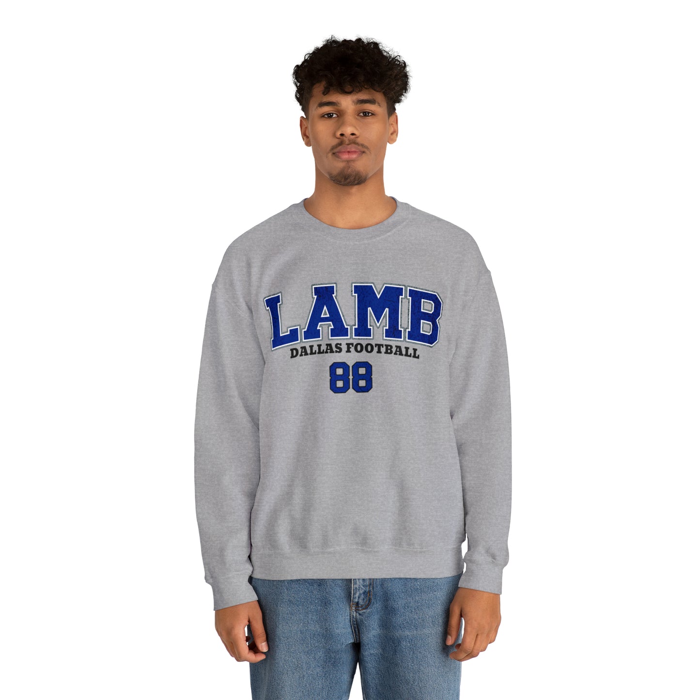 CeeDee Lamb Sweatshirt, CeeDee Lamb Shirt, Dallas Football Sweatshirt, Cowboys Sweatshirt, Dallas Football Shirt, Dallas Crewneck - Happy Place Studio