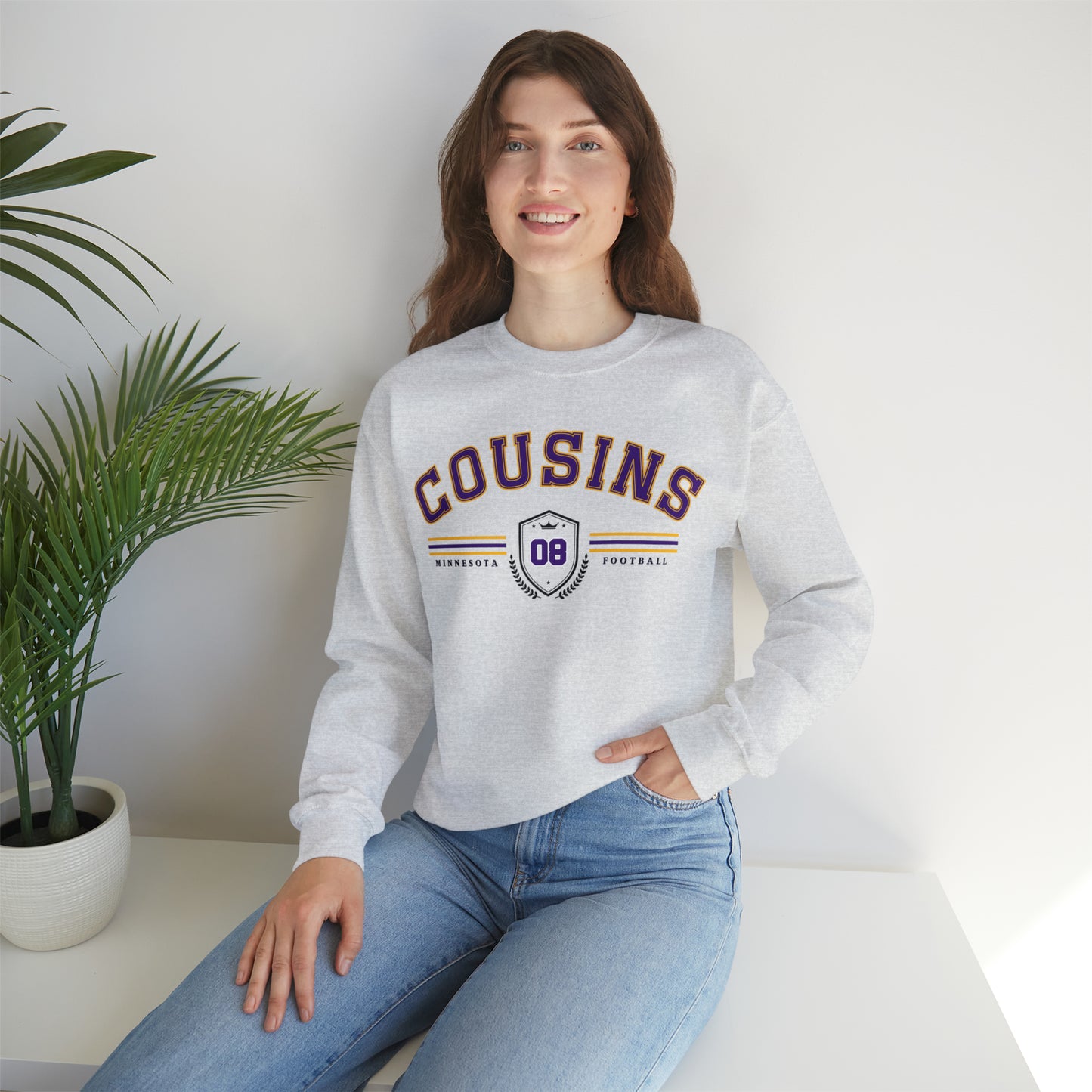 Kirk Cousins Sweatshirt - Happy Place Studio