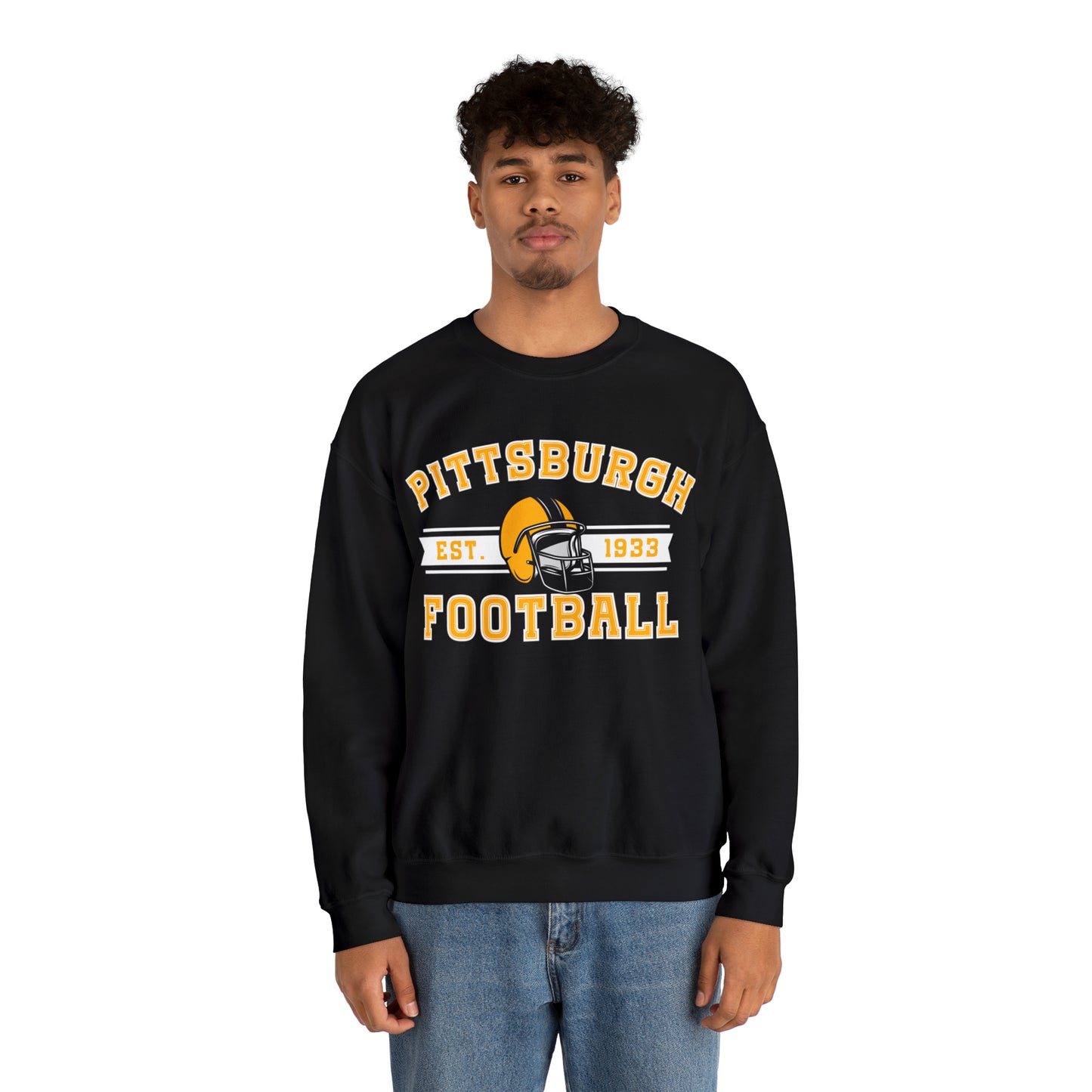Pittsburgh Football Sweatshirt - Happy Place Studio