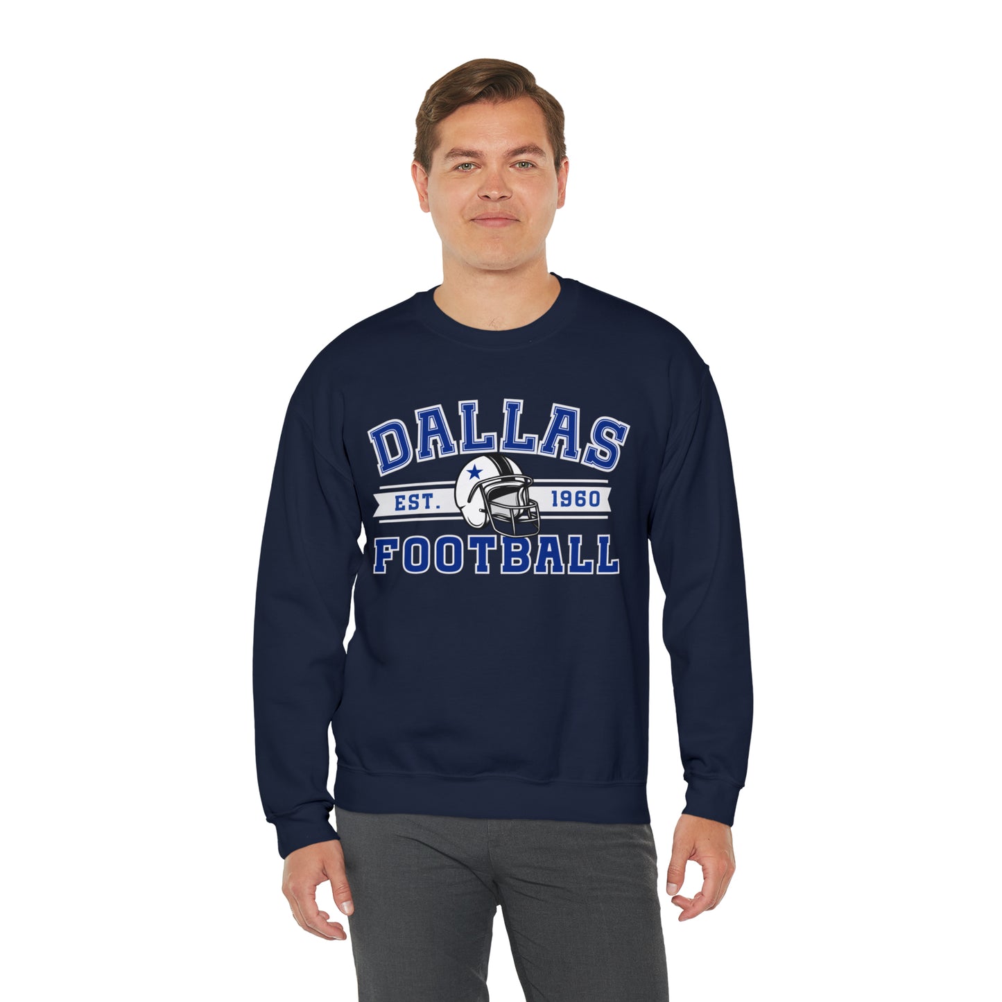 Dallas Football Sweatshirt - Happy Place Studio